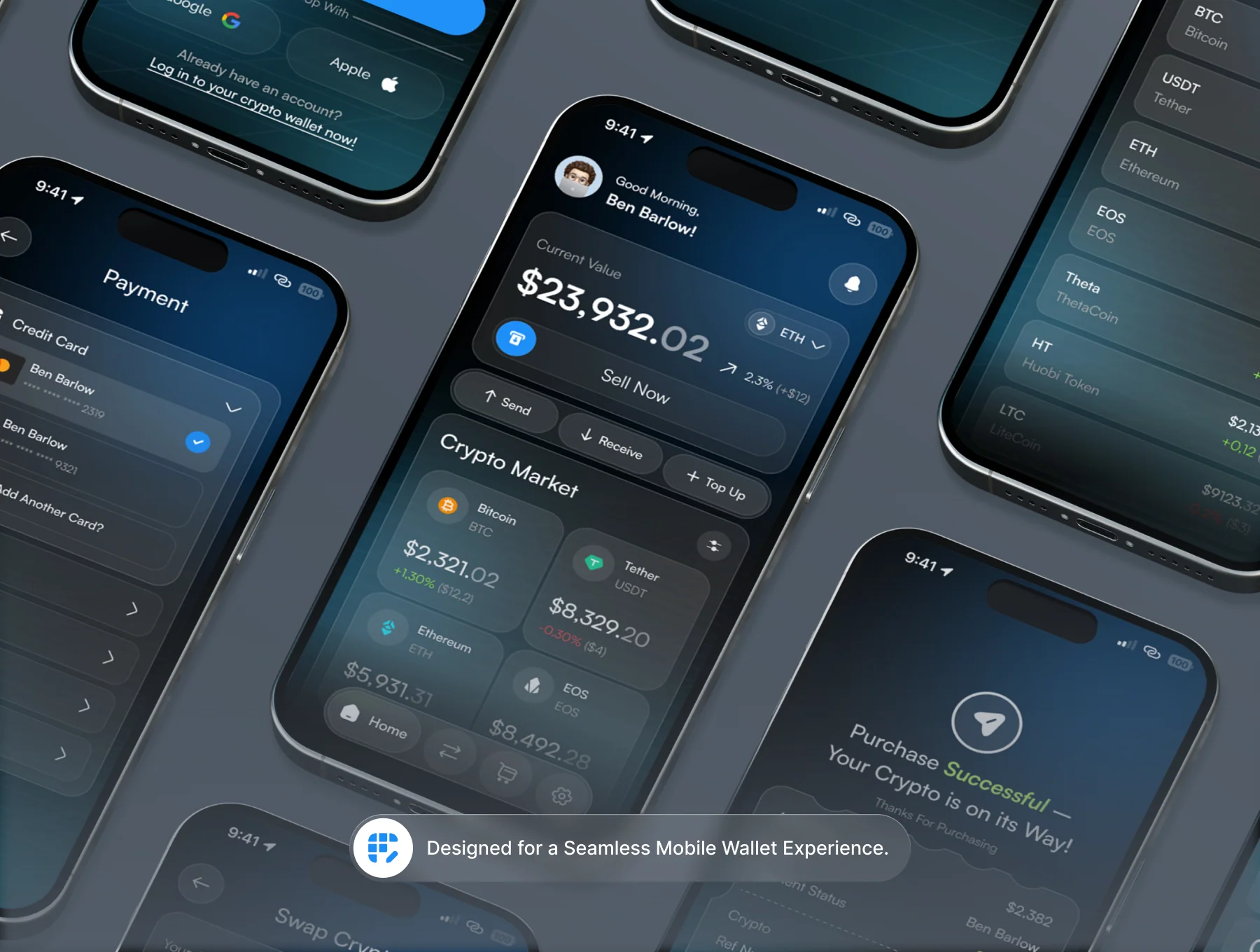 Vaultix | Crypto Wallet UI Kit 5