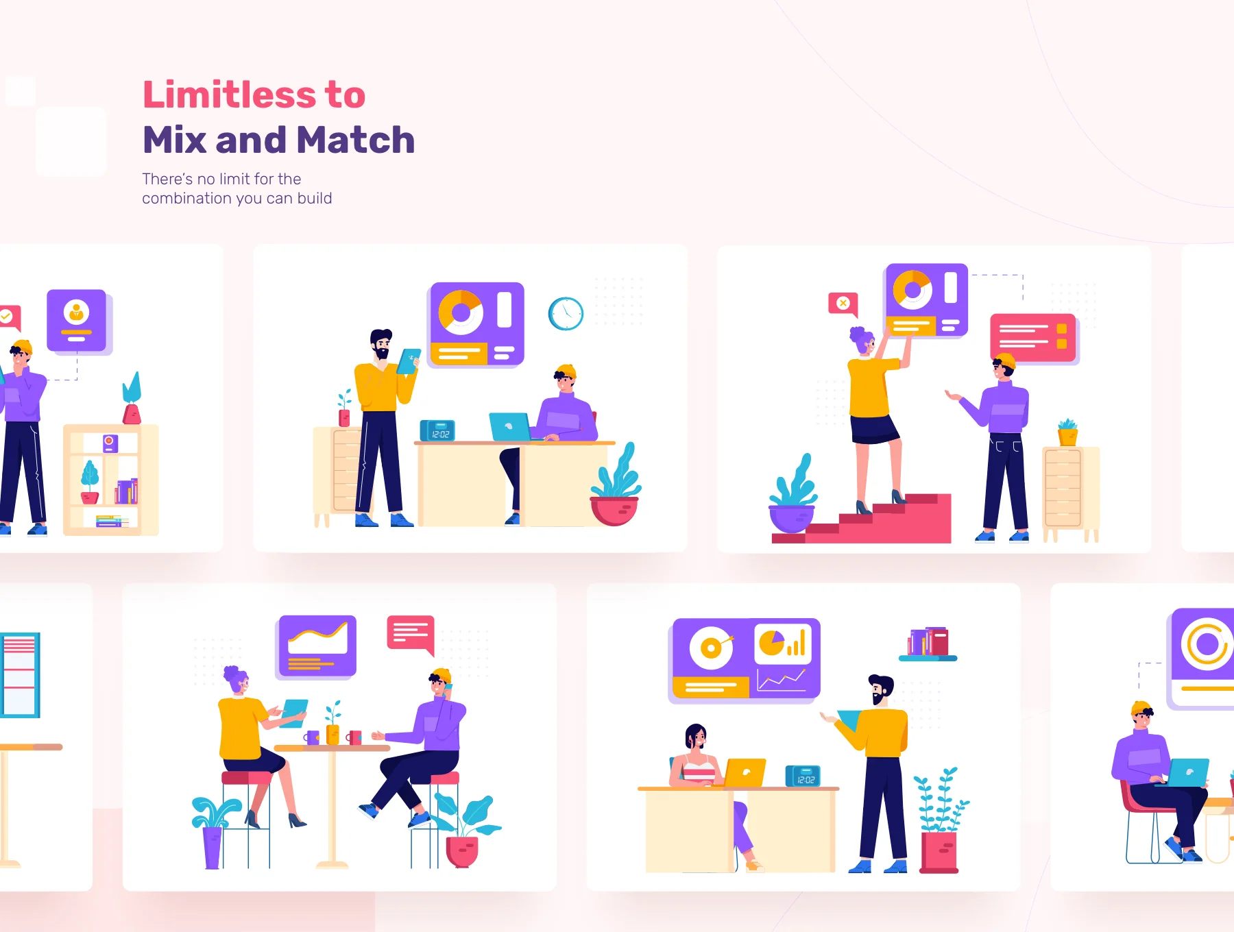 Vavivu Business & Teamwork Illustrations 8