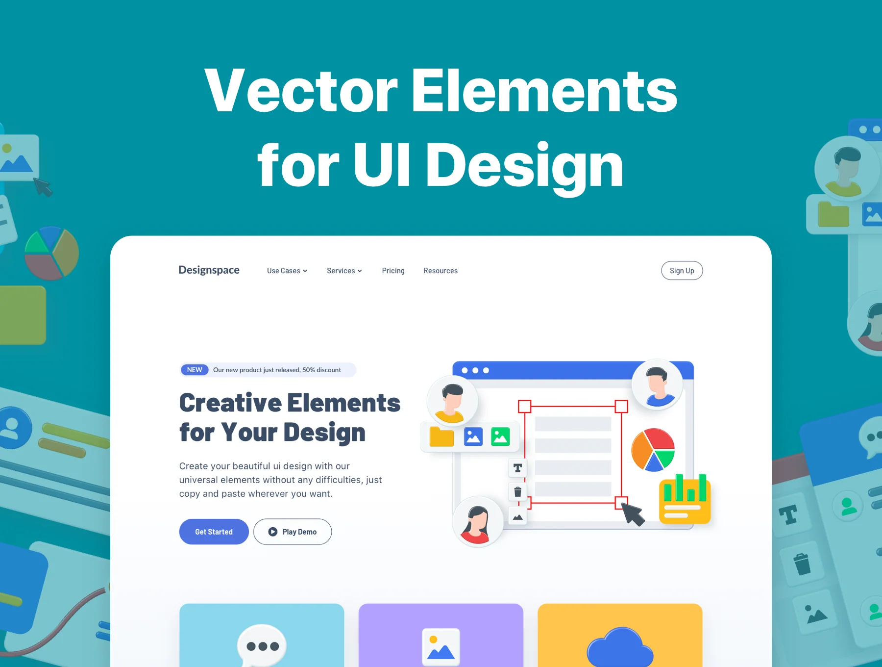 Vector Elements for UI Design