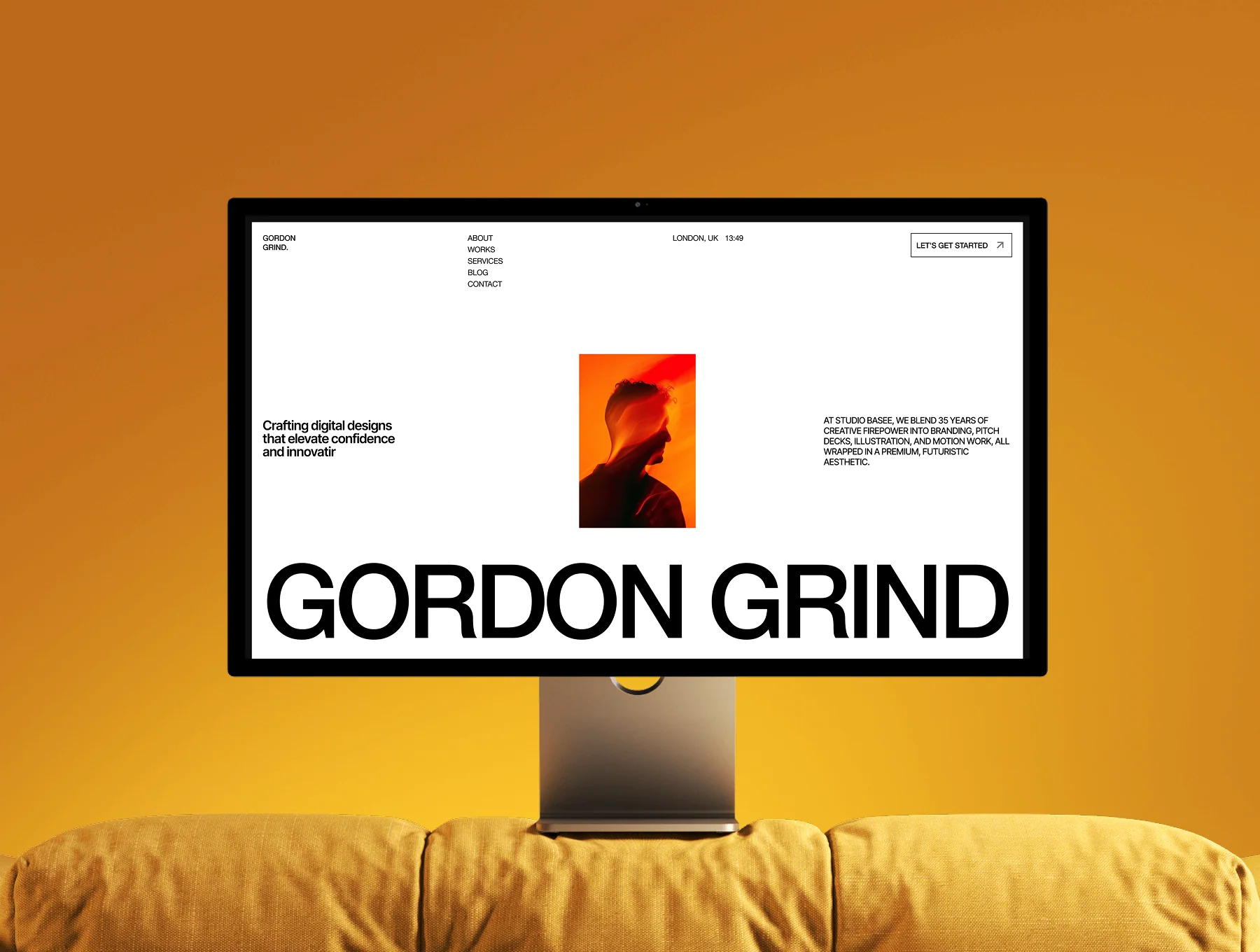Vector Portfolio Website 6