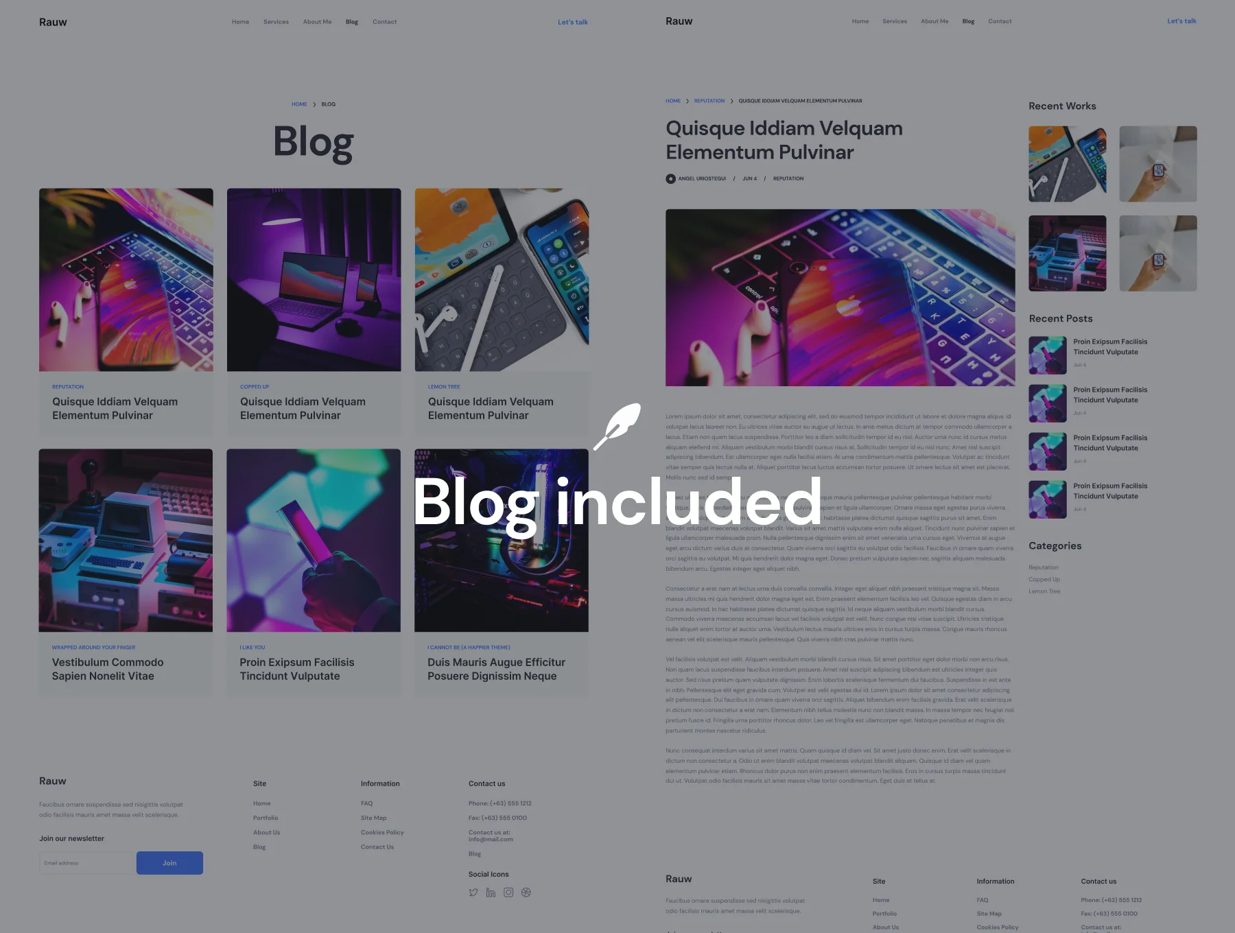 Vedio - Nextjs Personal UI Template 4