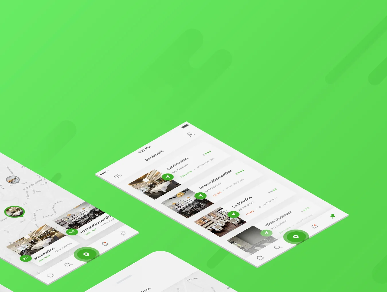 Vegas Restaurant iOS UI Kit 2