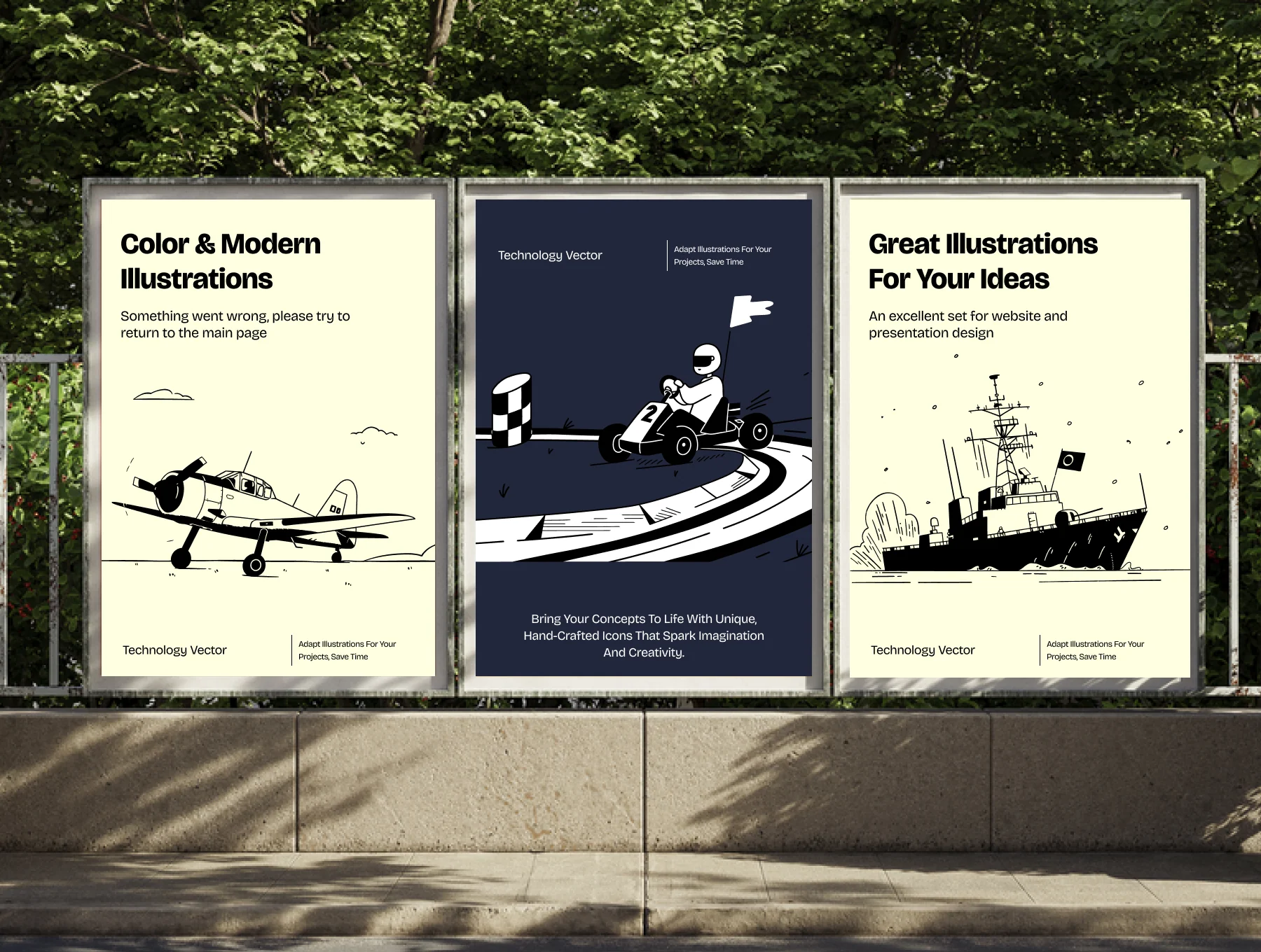 Transportation & Logistics Vector Collection 4