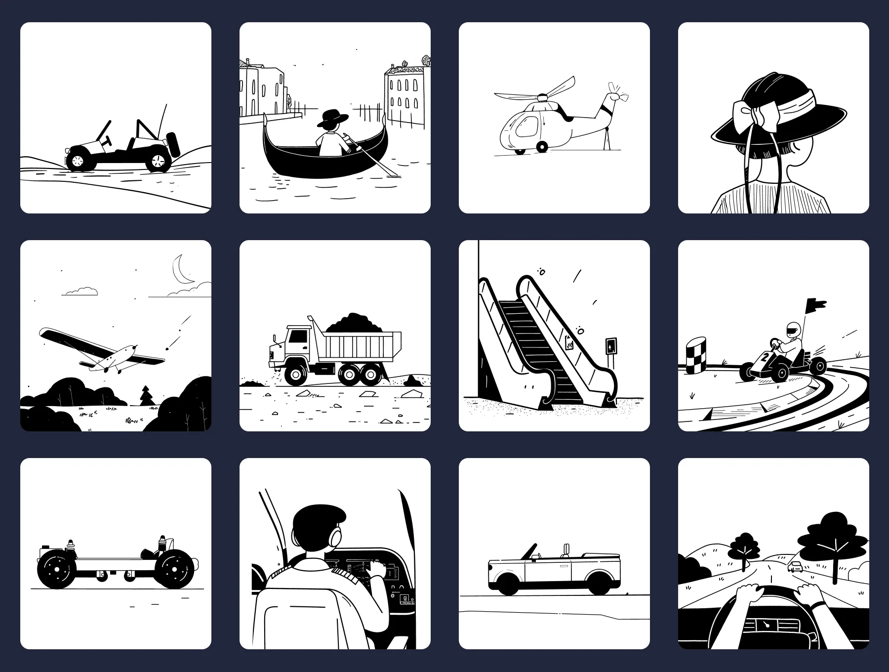 Transportation & Logistics Vector Collection 5