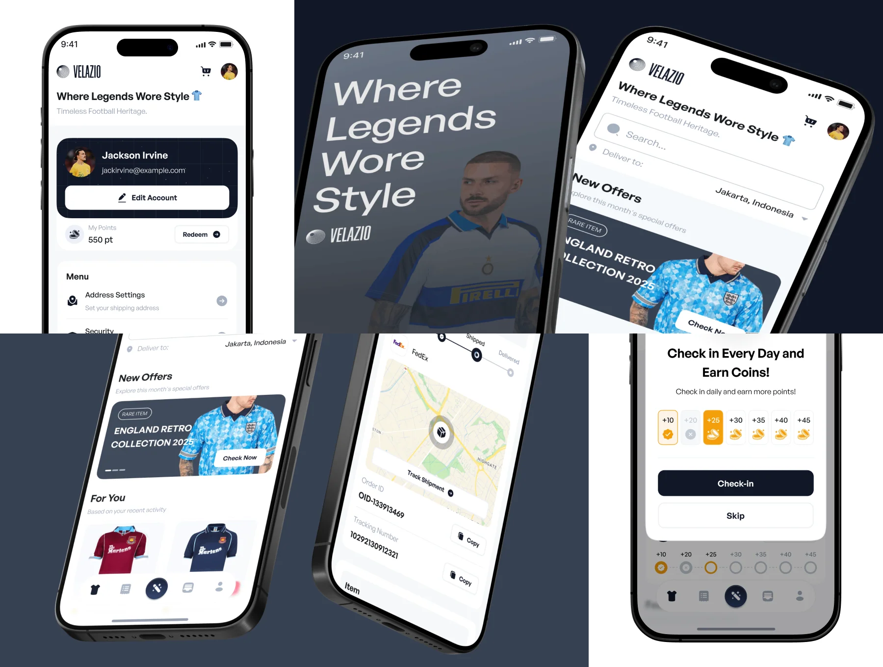 Velazio Store - Comprehensive E-commerce Mobile App UI Kit 3