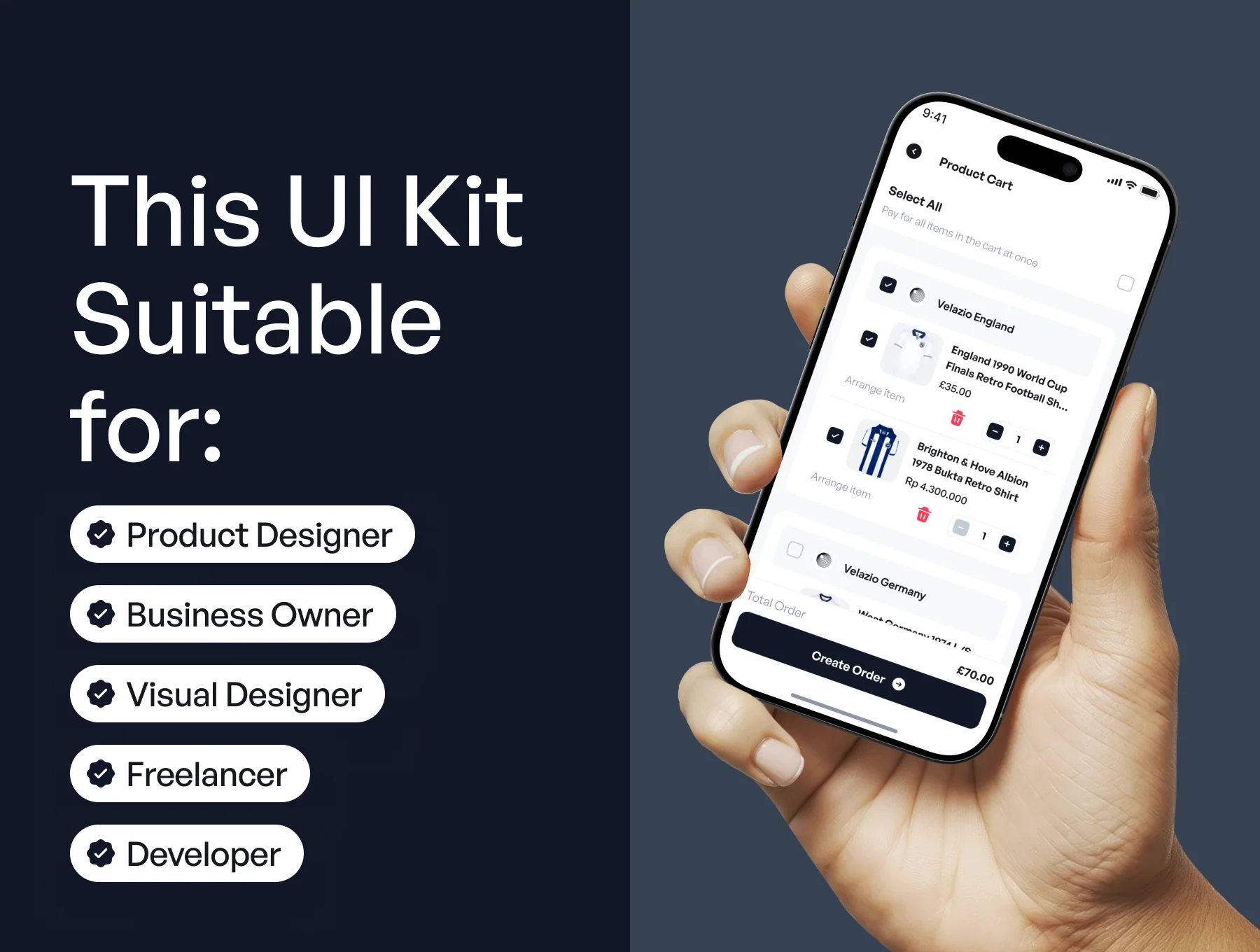 Velazio Store - Comprehensive E-commerce Mobile App UI Kit 6