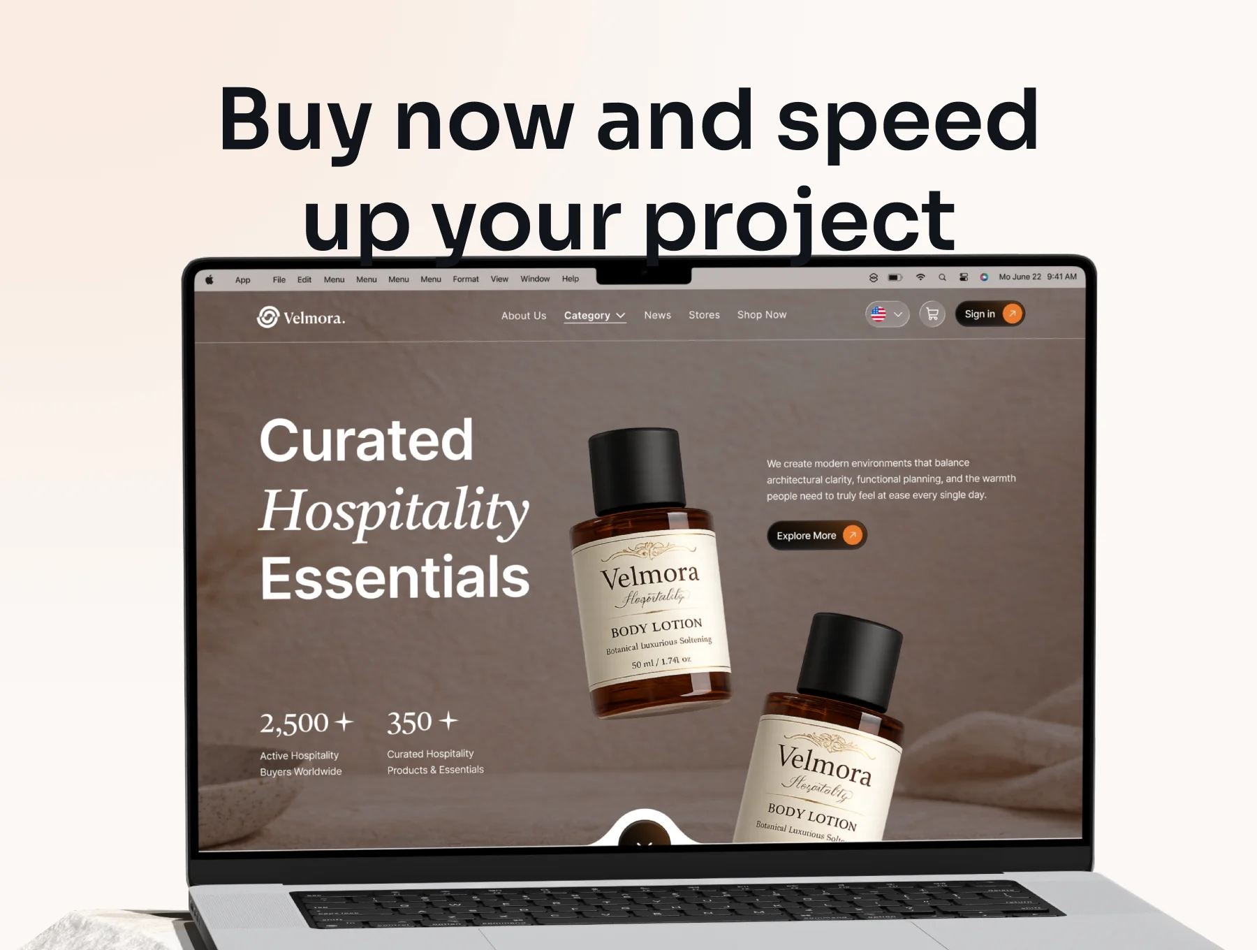 Velmora - Small-Medium Product Ecommerce Website UI Kit 10