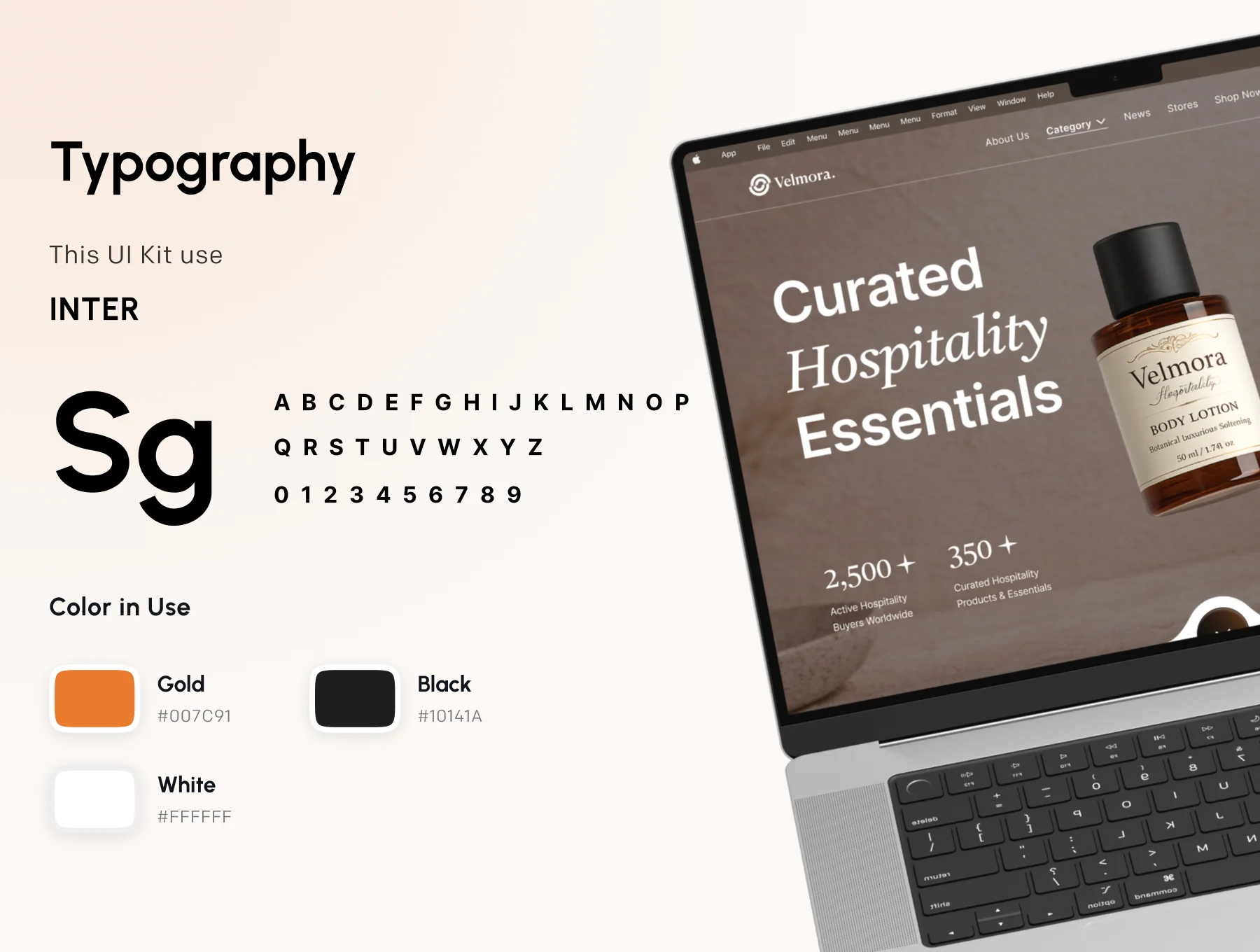 Velmora - Small-Medium Product Ecommerce Website UI Kit 5