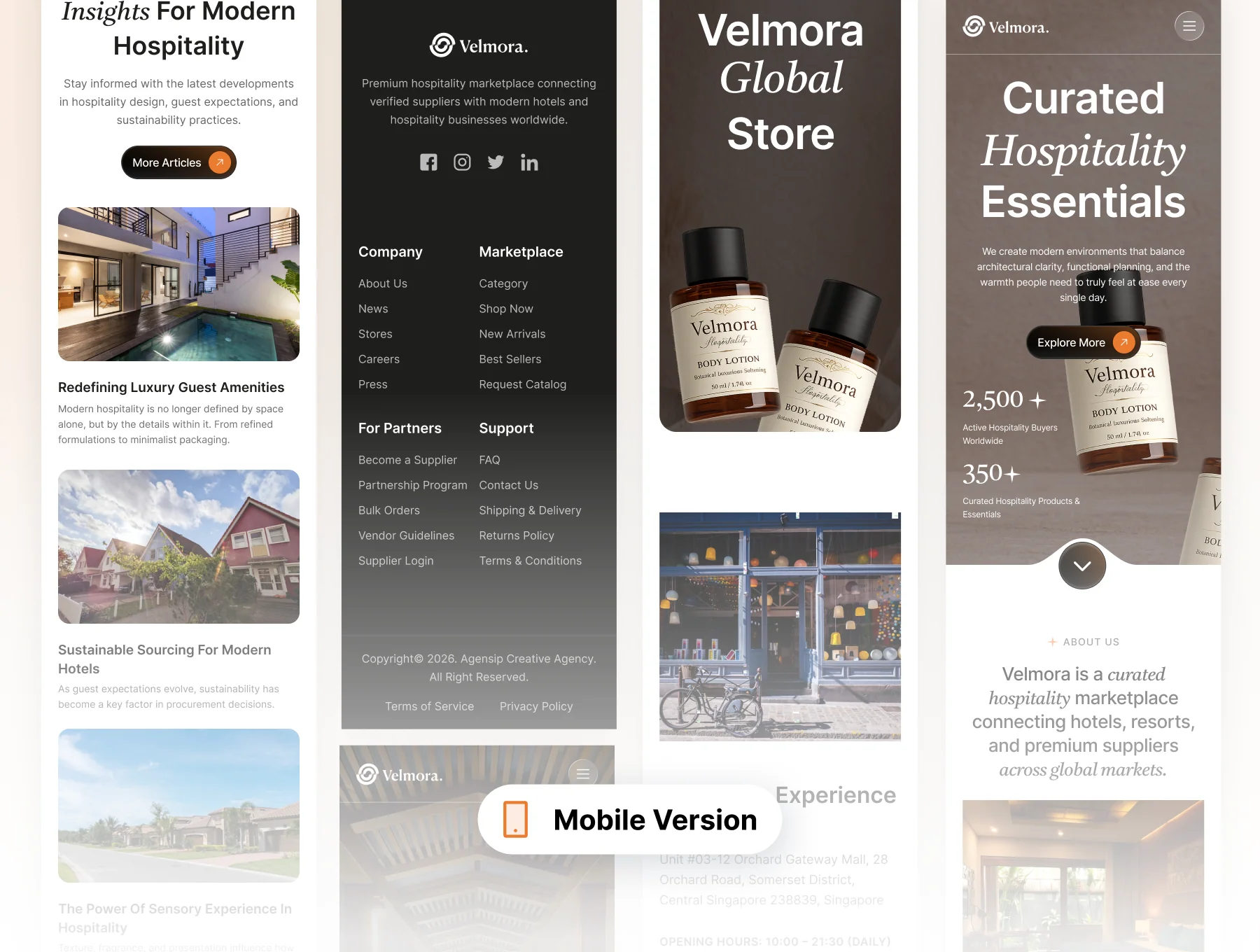 Velmora - Small-Medium Product Ecommerce Website UI Kit 8