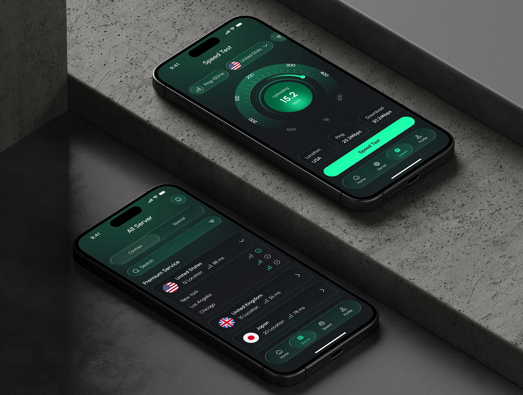 Velo VPN  App UI Kit 8