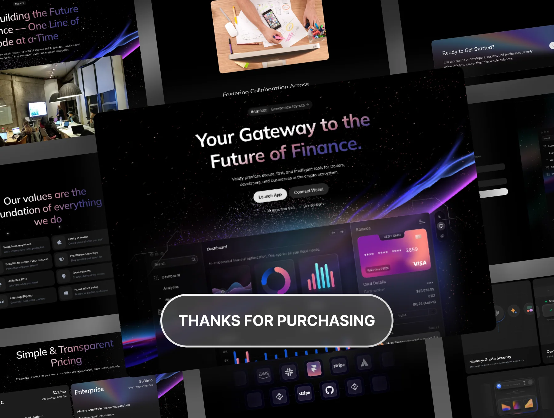 Velofy - Landing Page AI Startup & Business 6