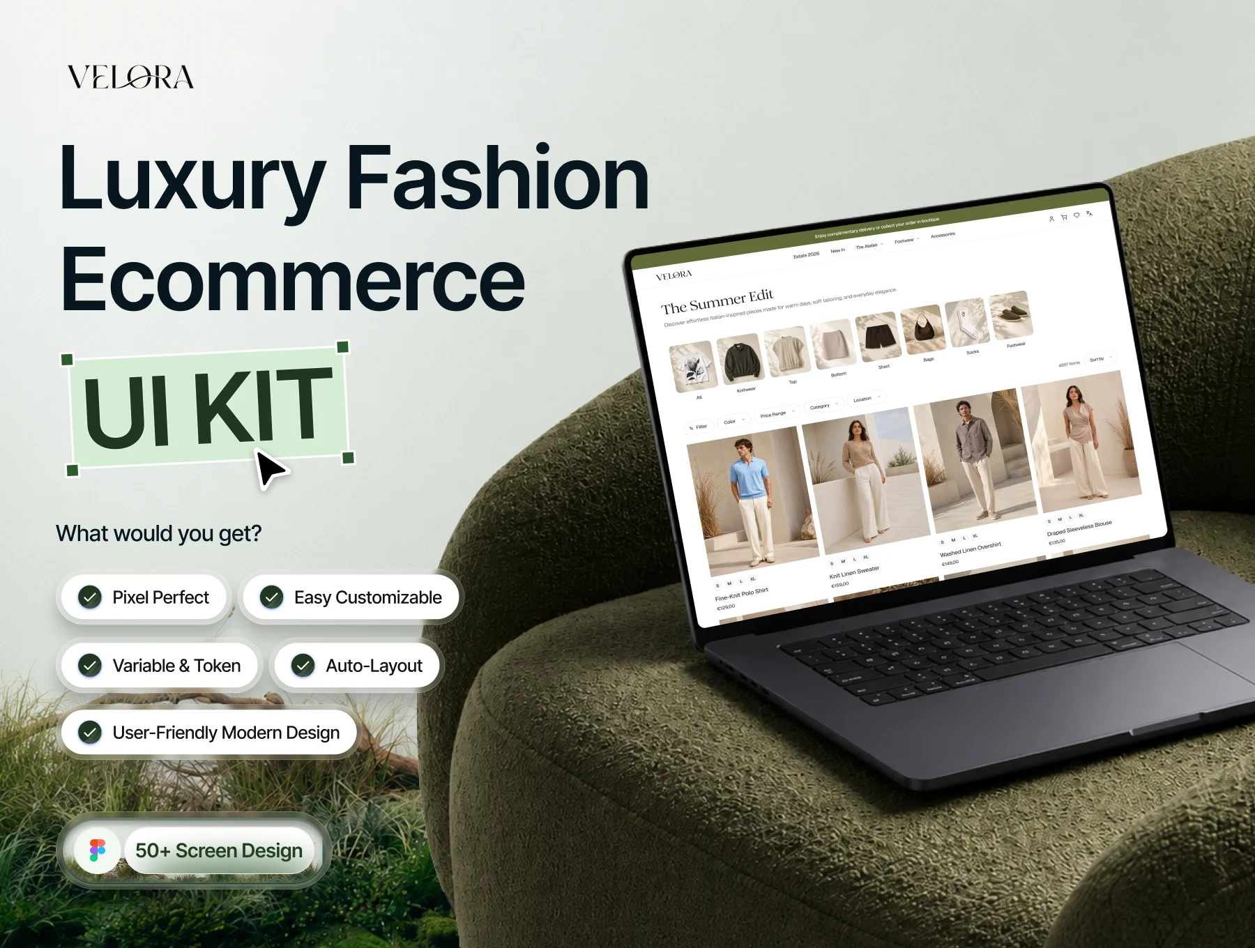 Velora - Fashion Ecommerce UI Kit
