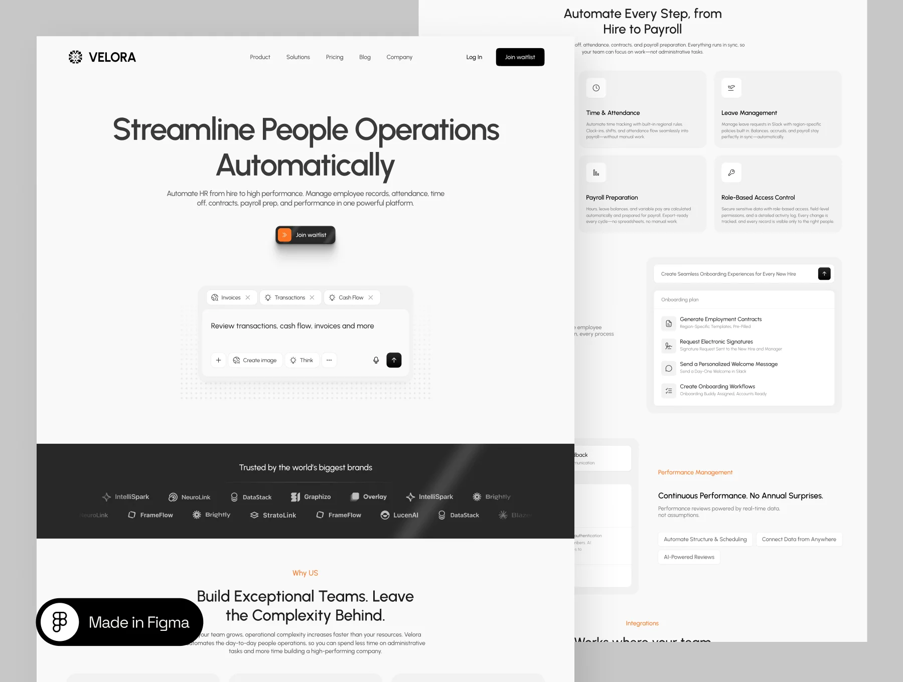 Velora — Run People Ops on Autopilot 3