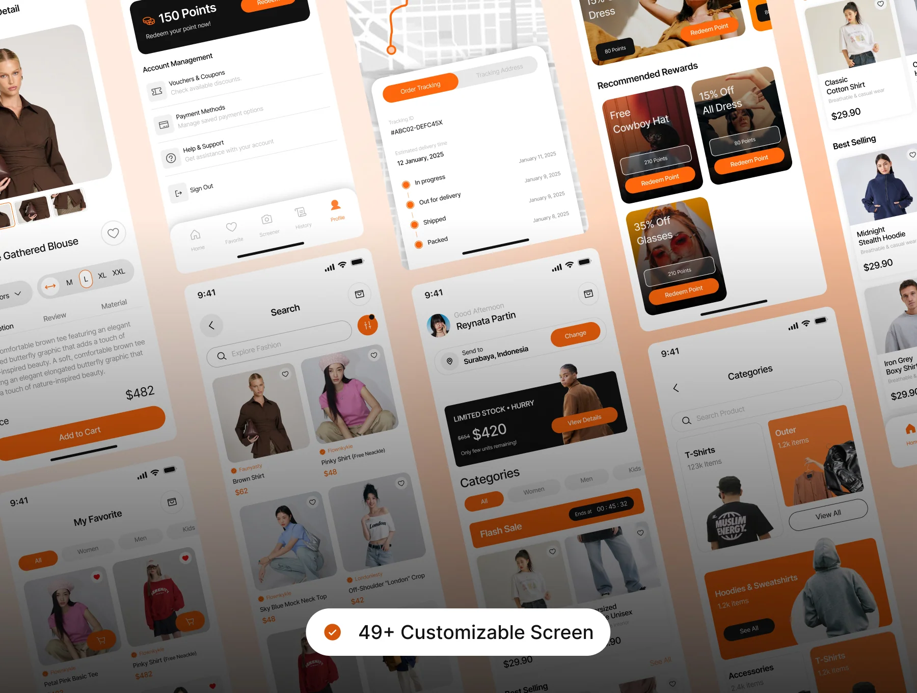 Velour - E commerce UI Kit 3