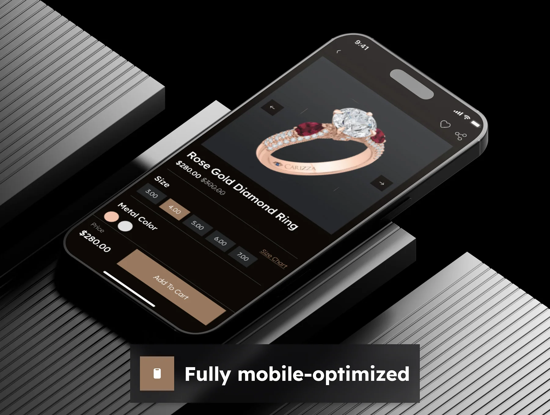 Veloura - Jewelry Shop Ecommerce App UI Kit 9