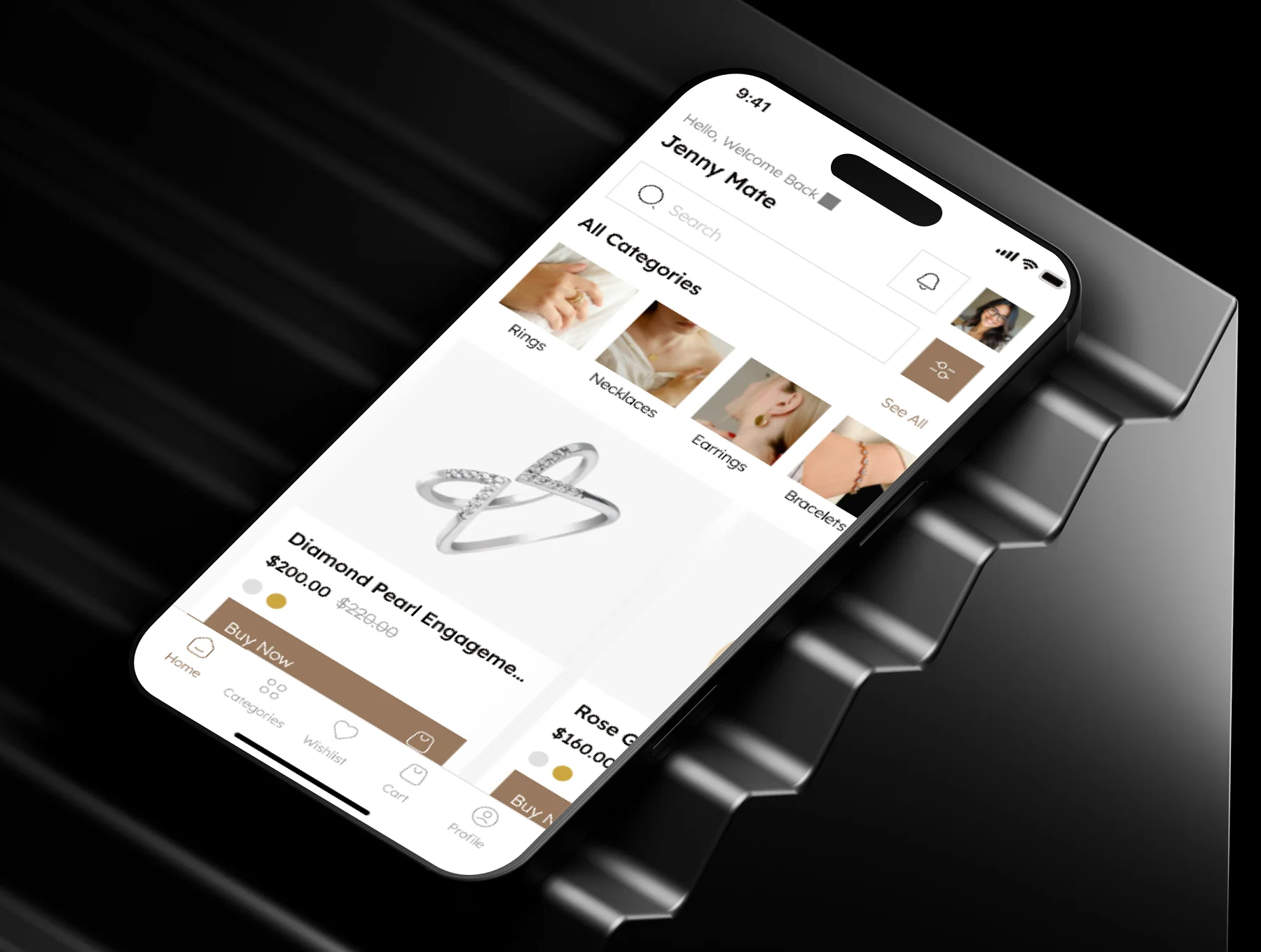 Veloura - Jewelry Shop Ecommerce App UI Kit 5