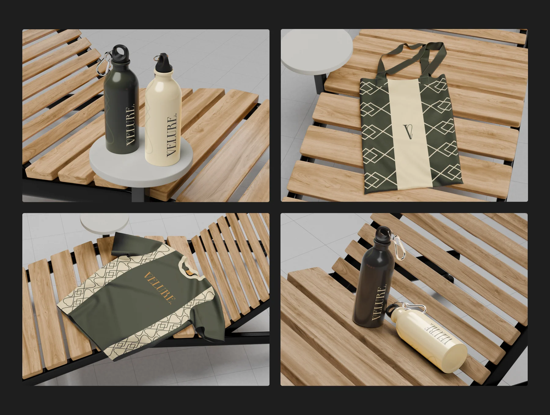 Velure — Branding Kit Mockup Collection 9