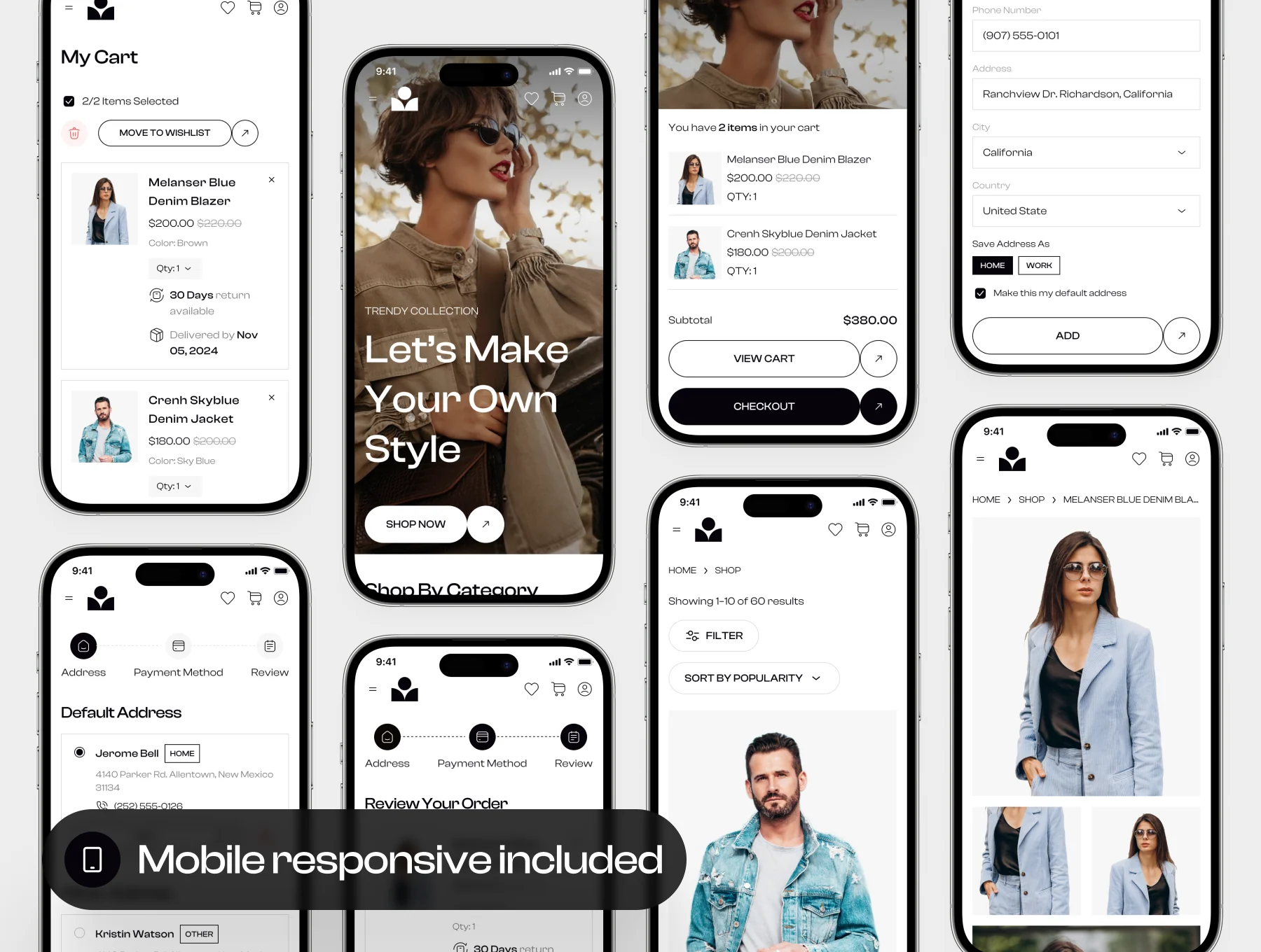 Vemora - Shopping Ecommerce Website UI Kit 7
