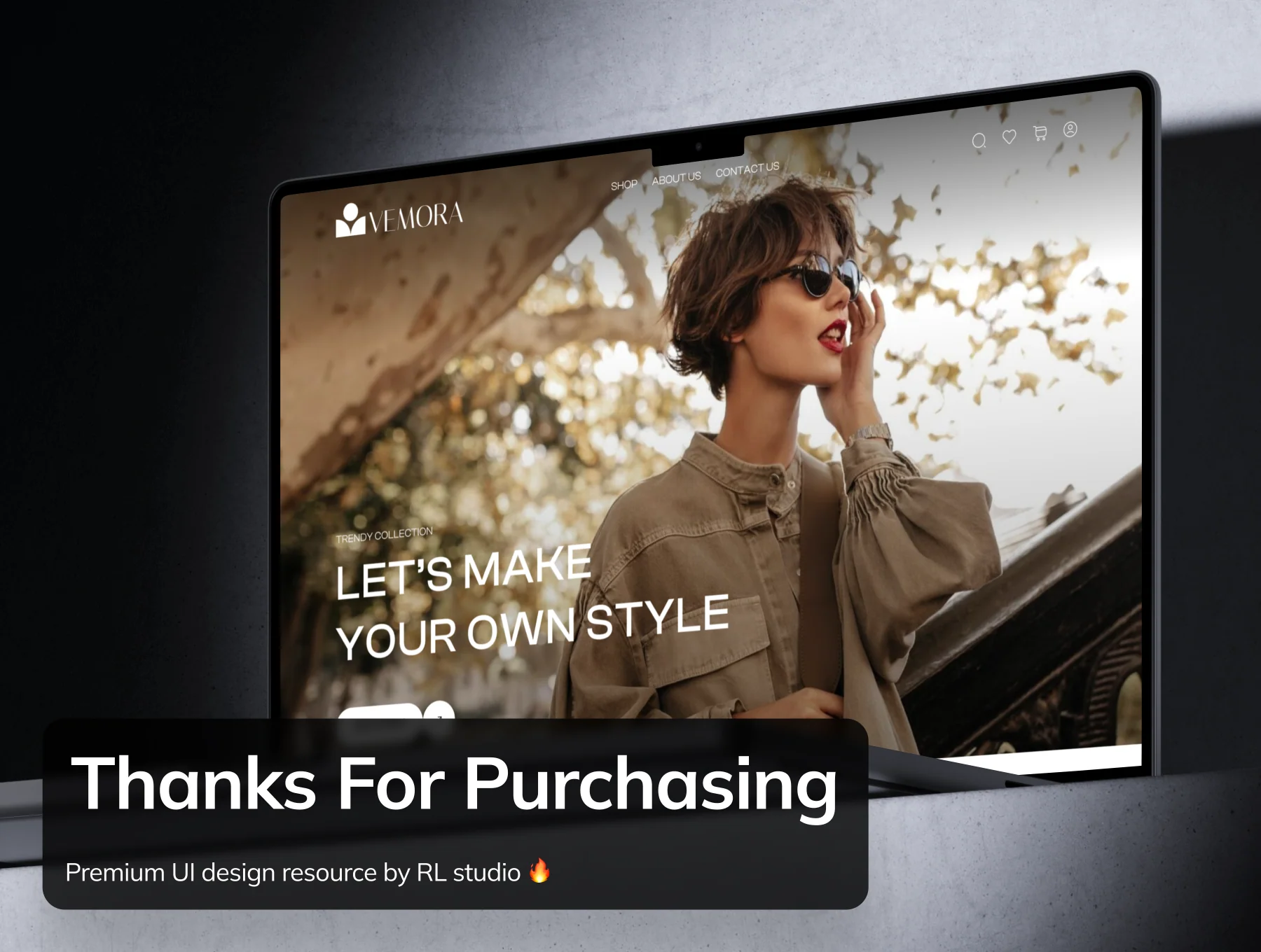 Vemora - Shopping Ecommerce Website UI Kit 8