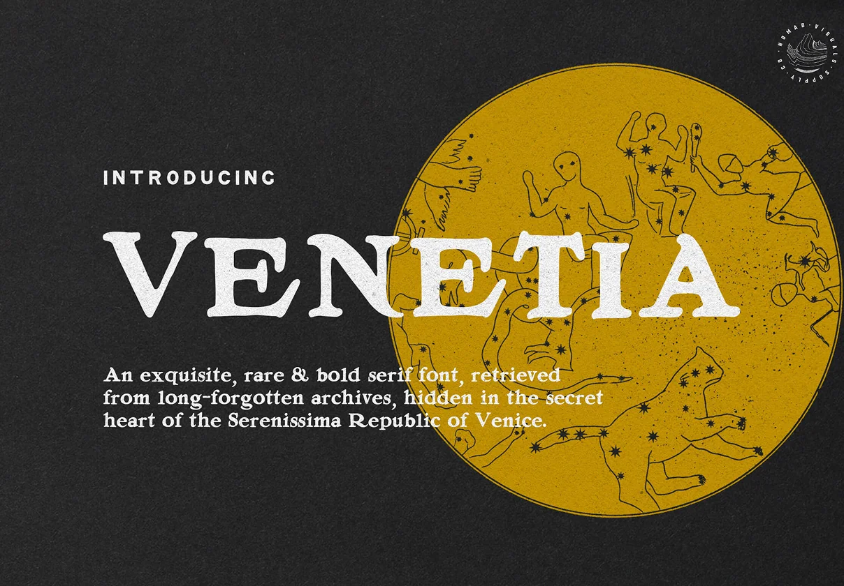 Venetia – Display Serif Font