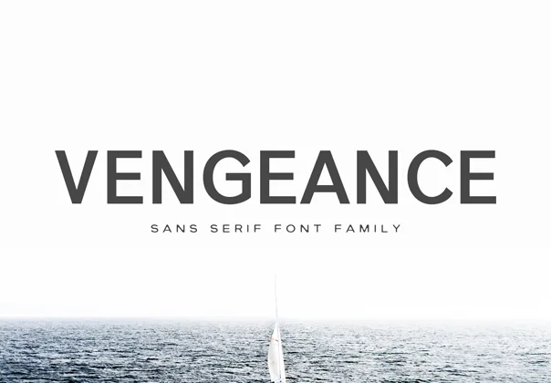Vengeance Sans Serif