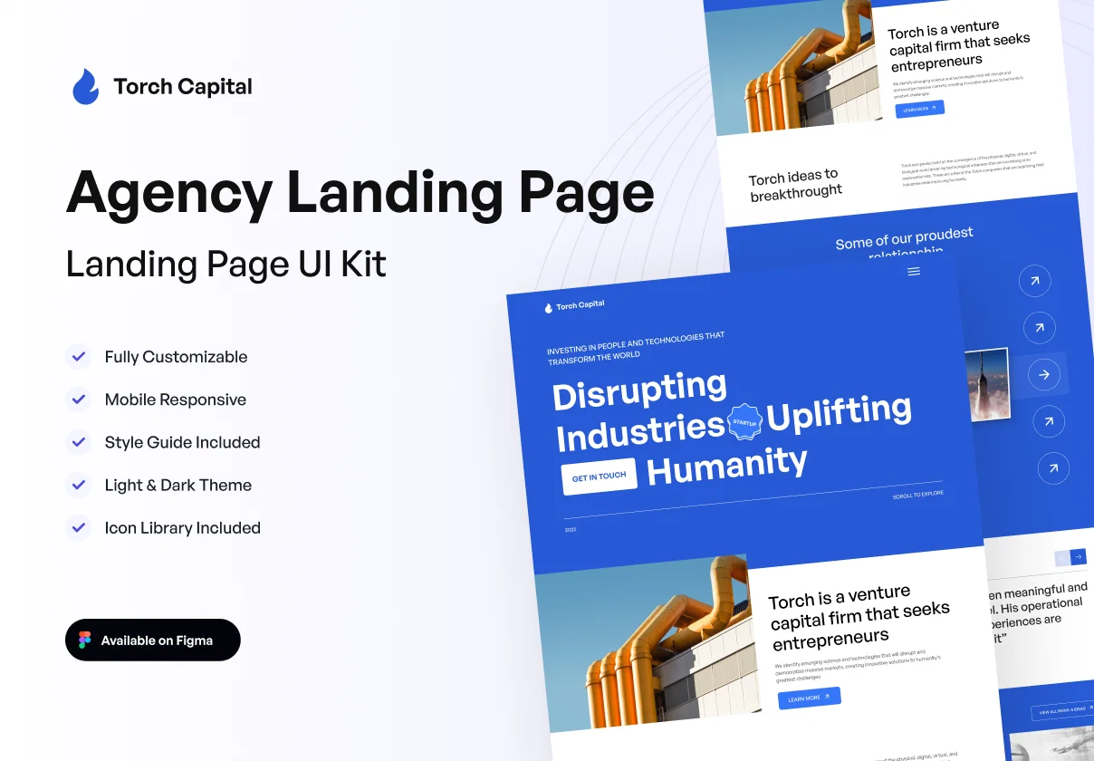 Torch Capital - Agency Landing Page