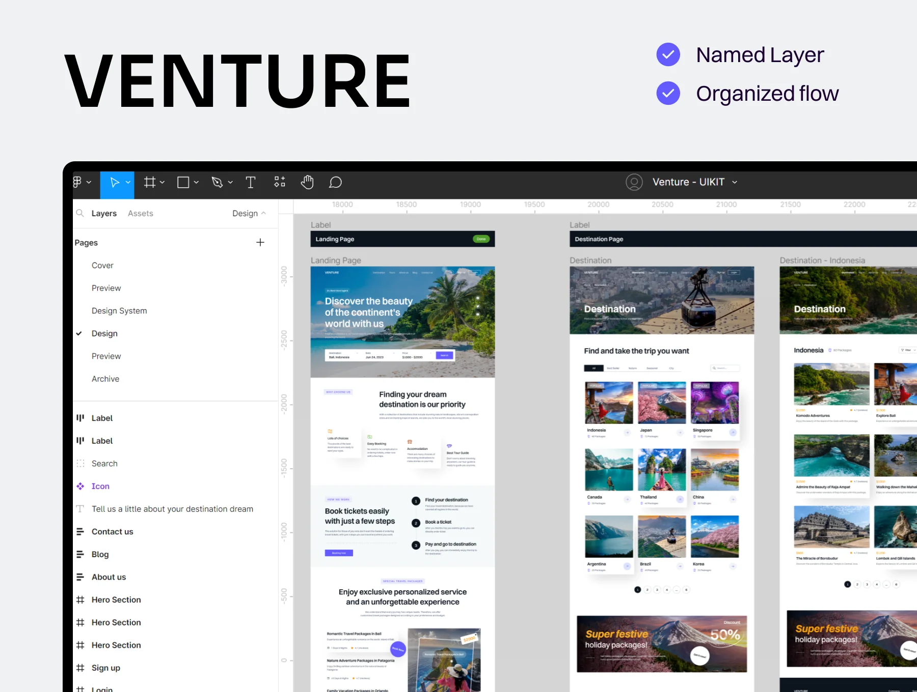 Venture - Travel Agent Website 3