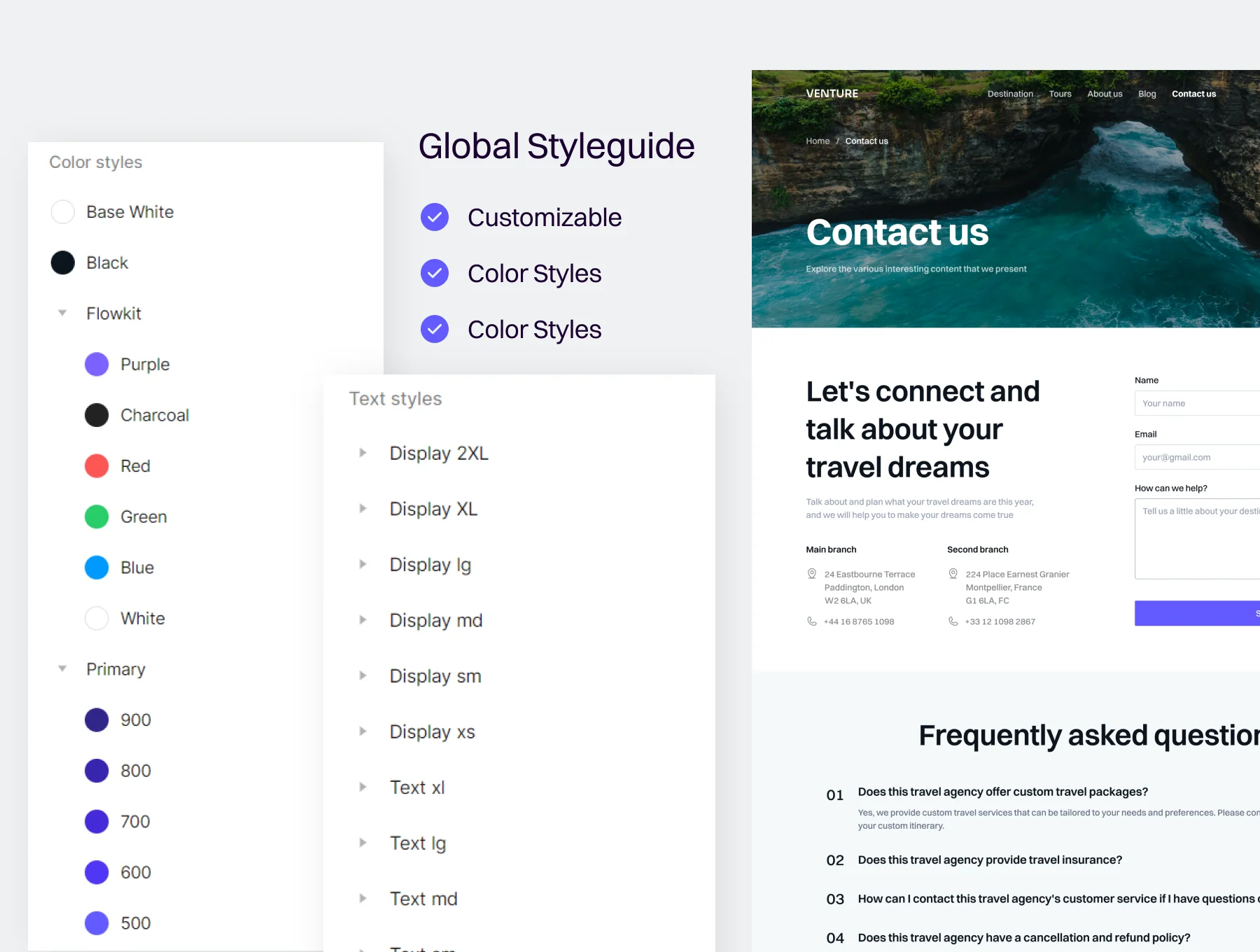 Venture - Travel Agent Website 4