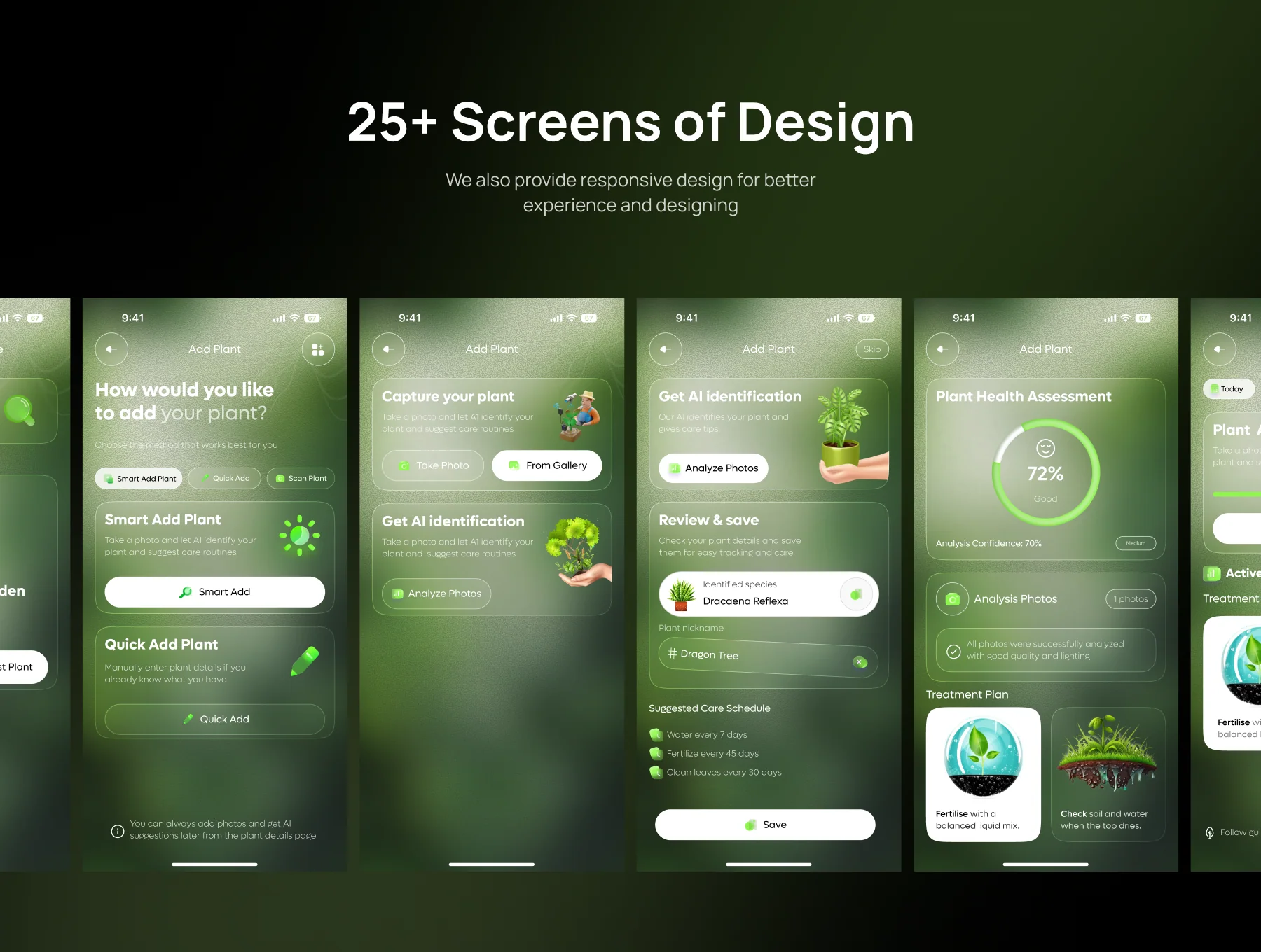 Verda — Smart AI Plant Care Mobile App UI Kit 4