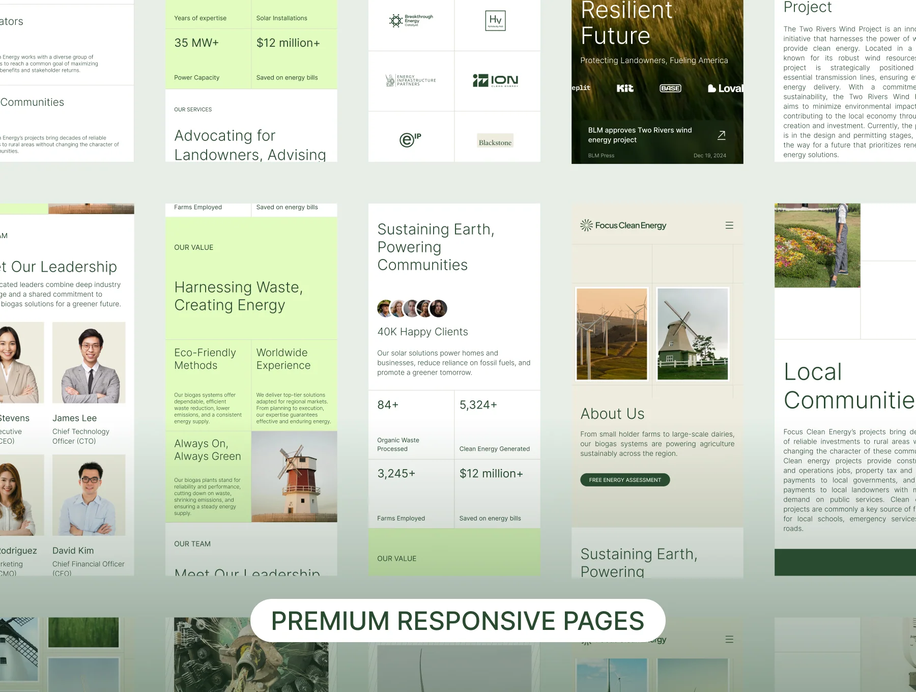 Verdant — Renewable Energy & Clean Tech Website 4