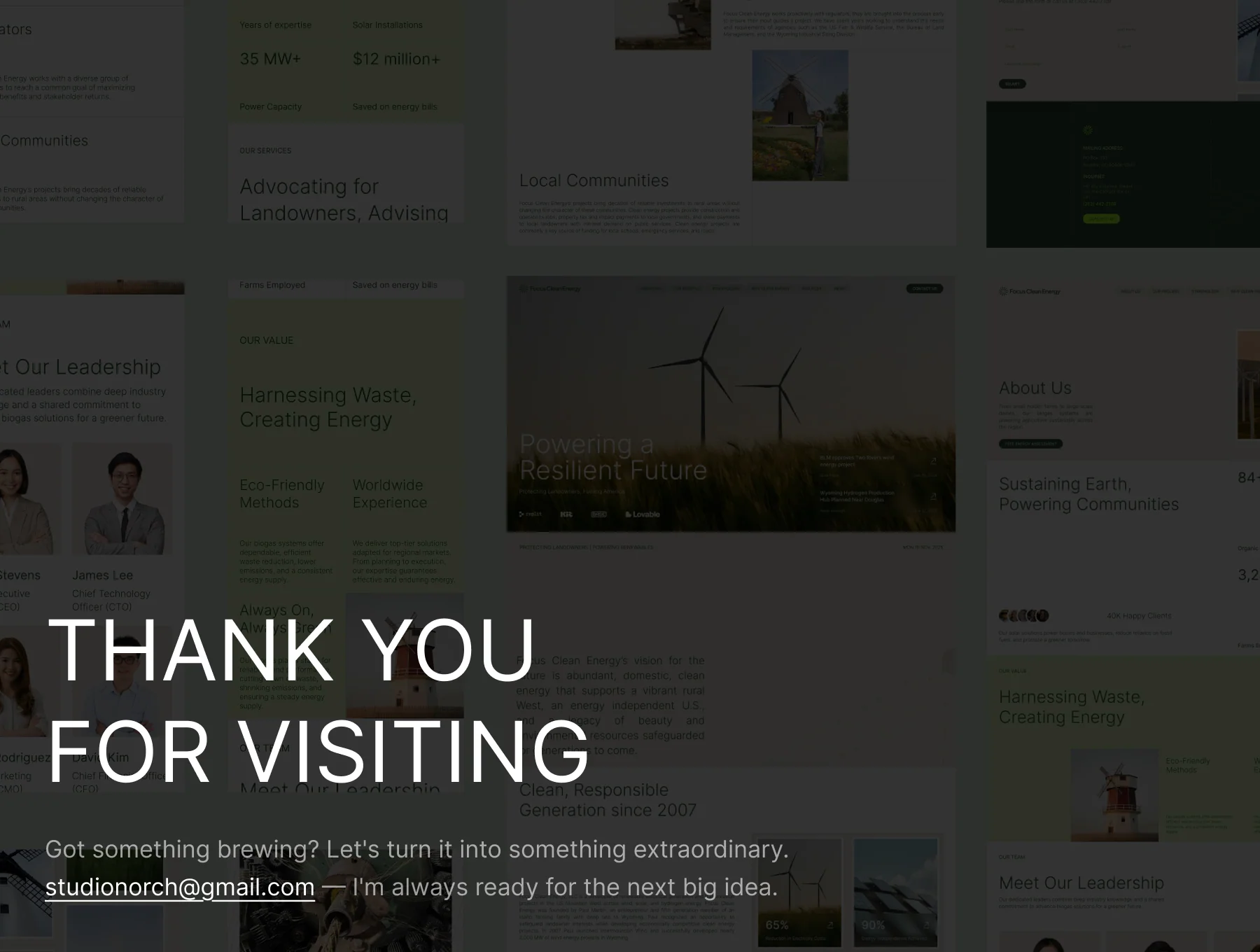 Verdant — Renewable Energy & Clean Tech Website 6