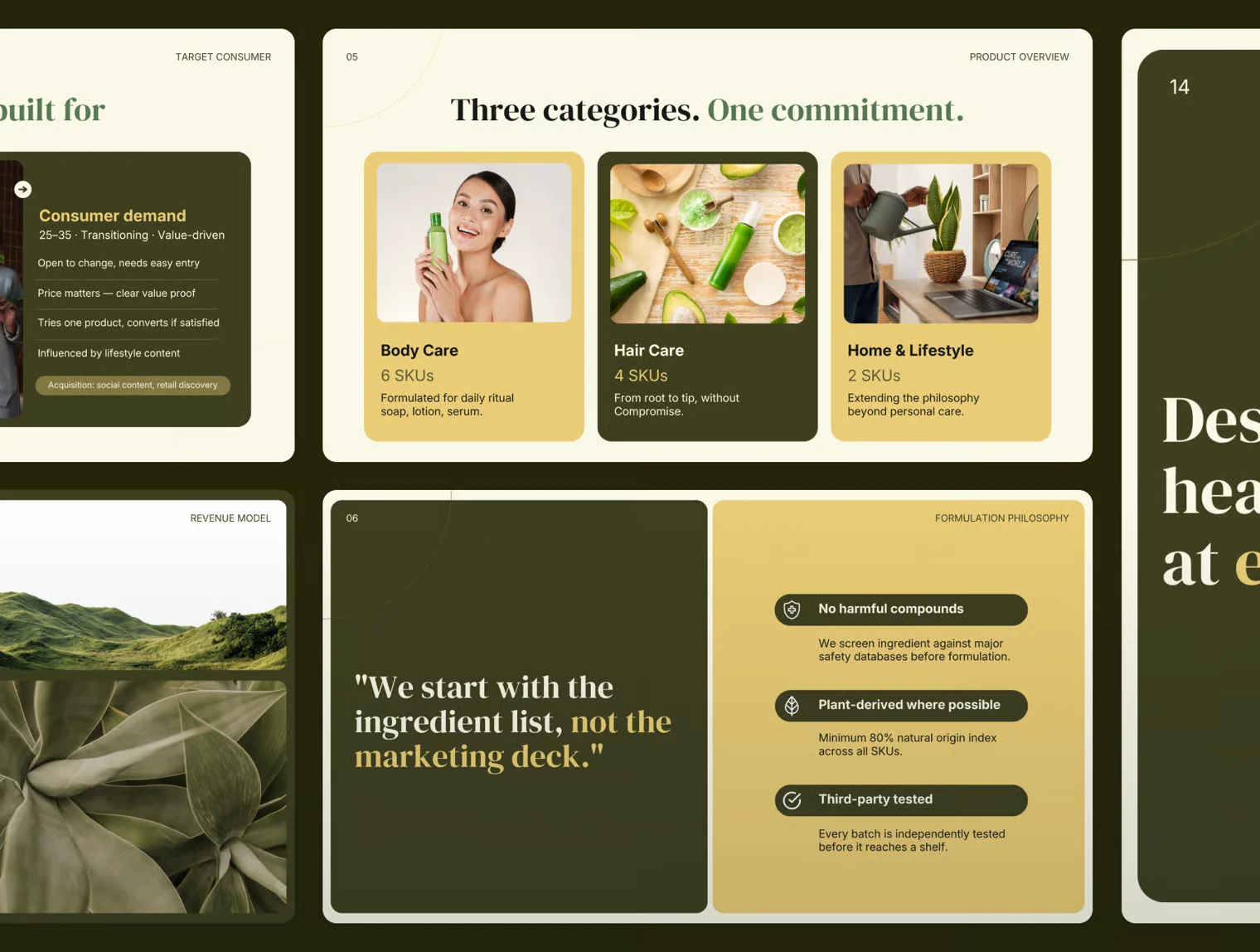 VERDE - Eco & Sustainable Brand Presentation Deck 6