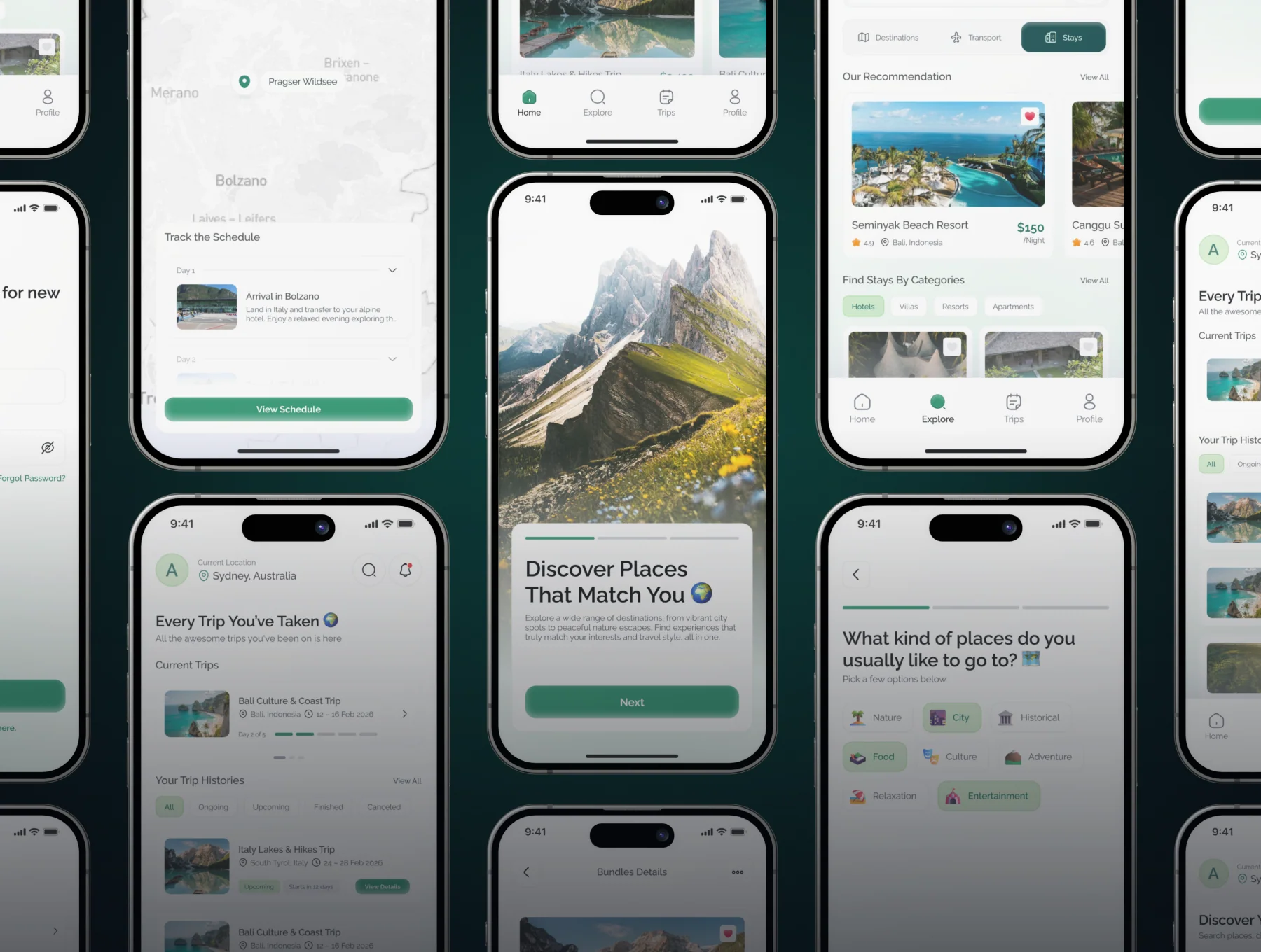 Verdia - Travel Booking App UI Kit 5