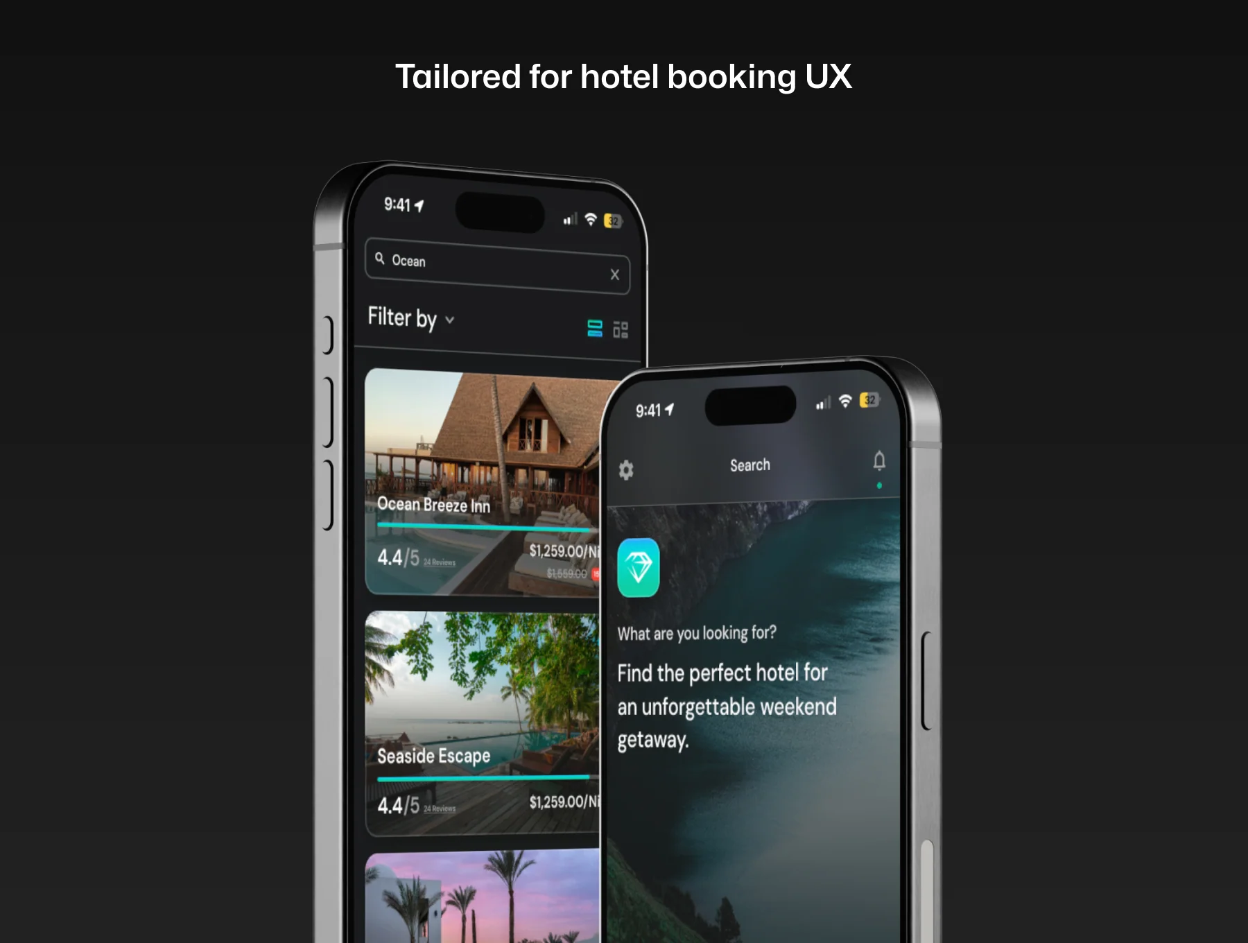 Veridian - Hotel Booking App UI Kit 2