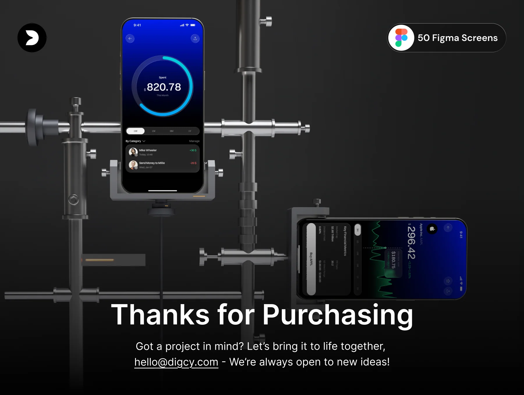 Vero – Banking & Investment Mobile UI Kit (100 Screens, Light & Dark) 7