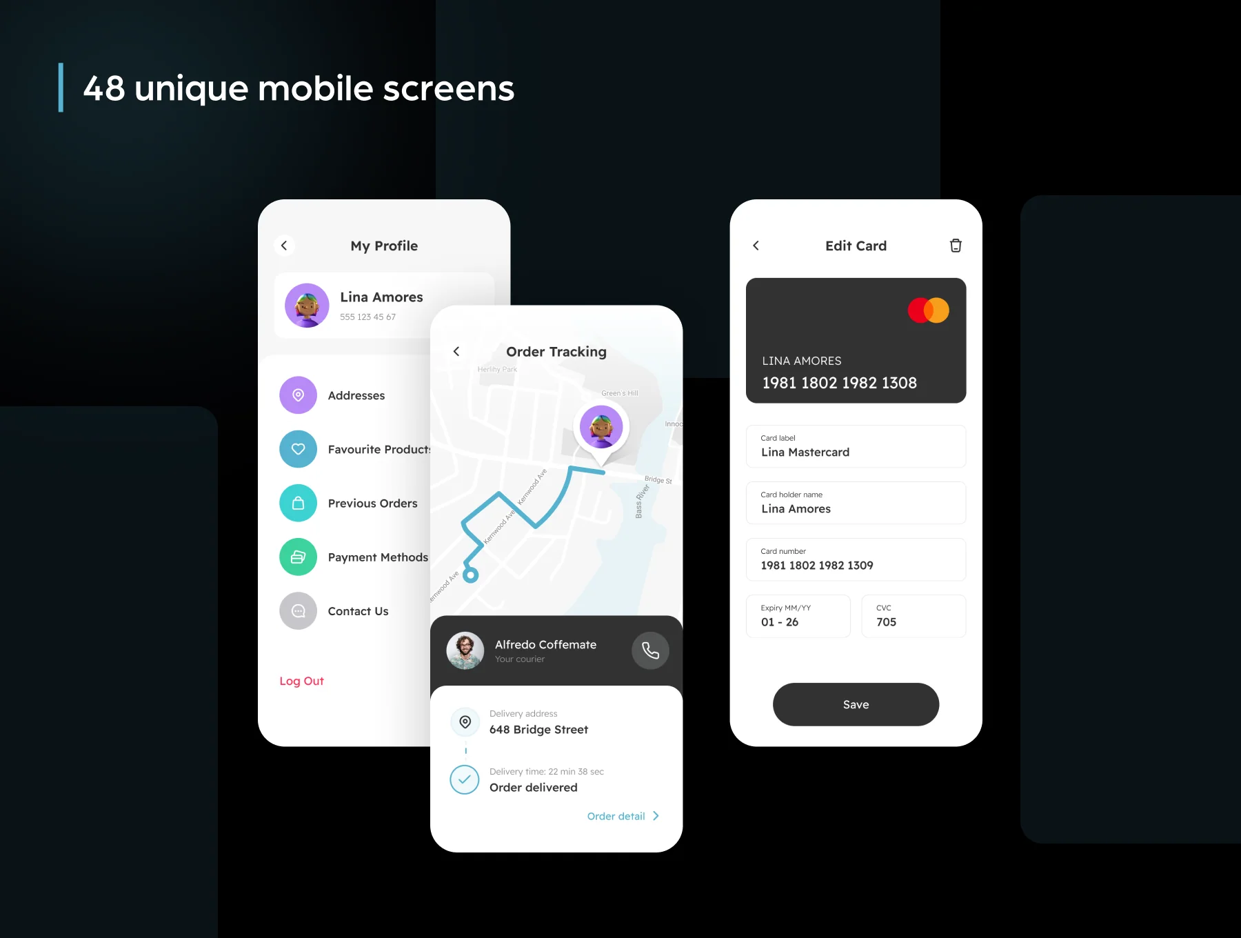 Veroo Delivery App UI Kit 2