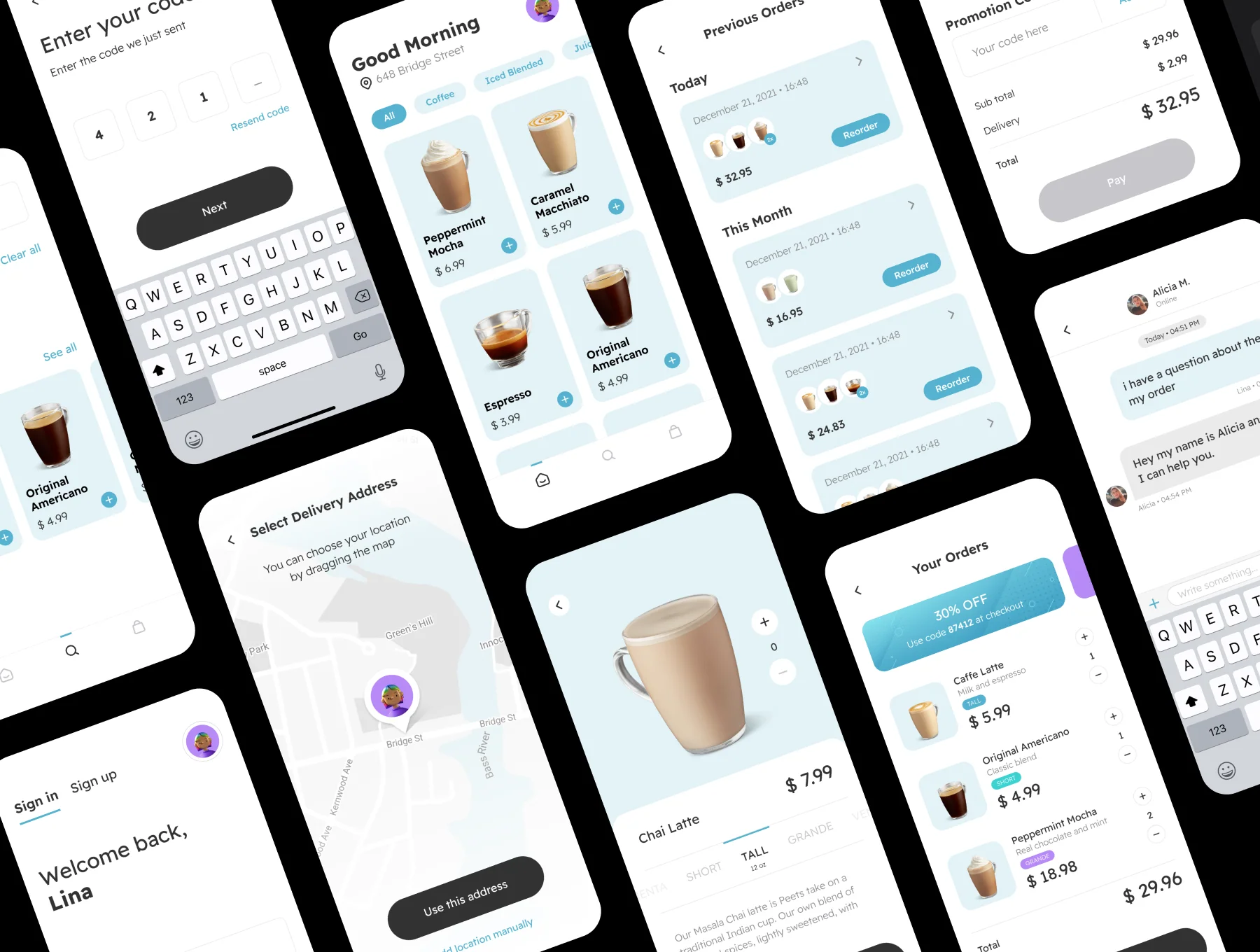 Veroo Delivery App UI Kit 4