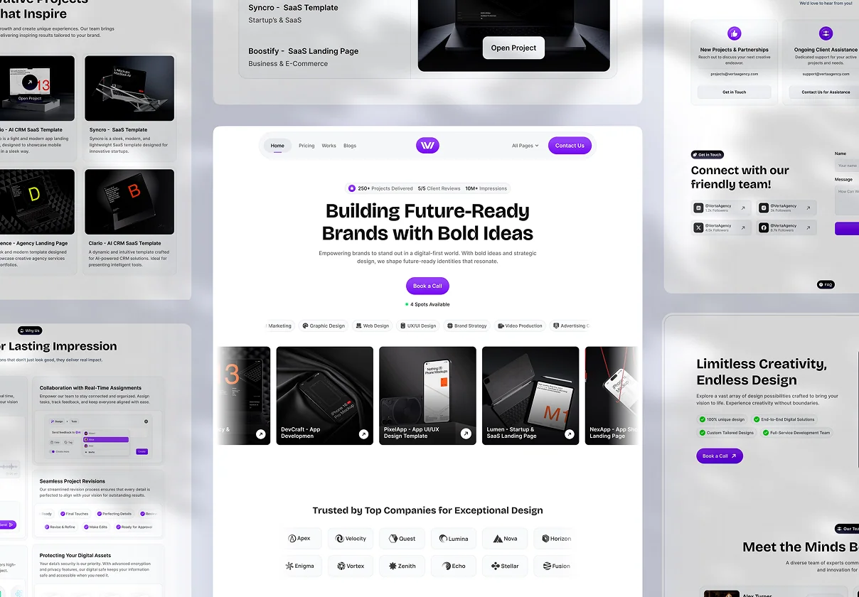 Vertaa - Creative Agency Template