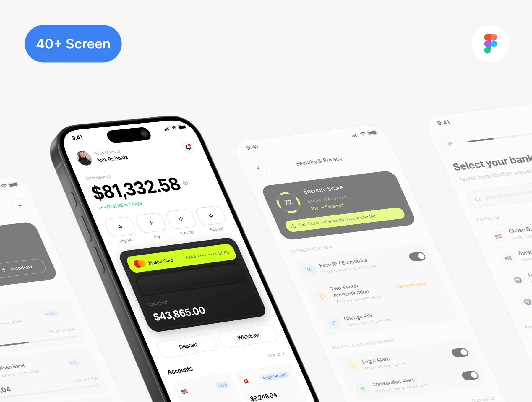 Verto - Complete Fintech Mobile UI Kit