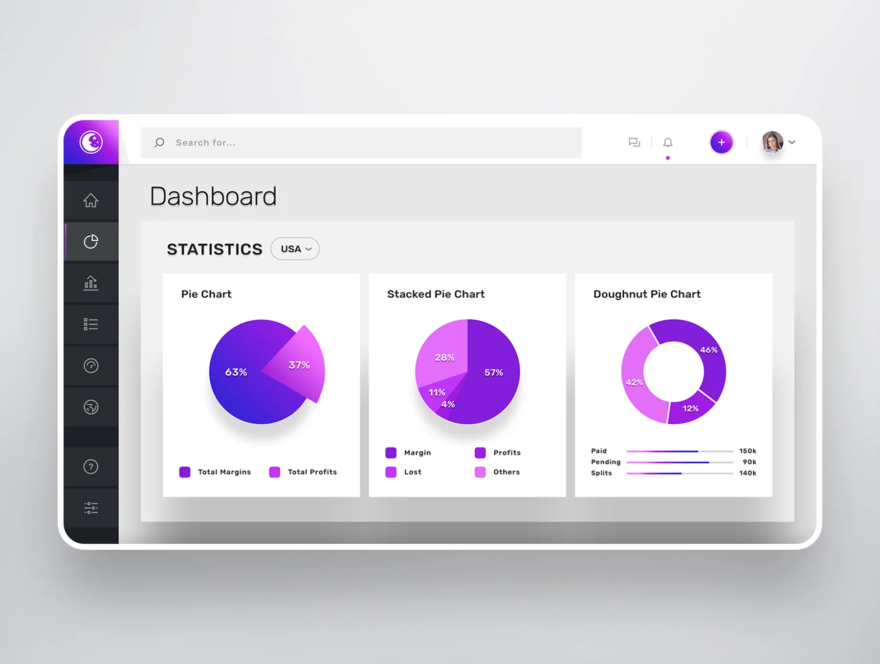 Vesper - Dashboard Web UI Kit 9