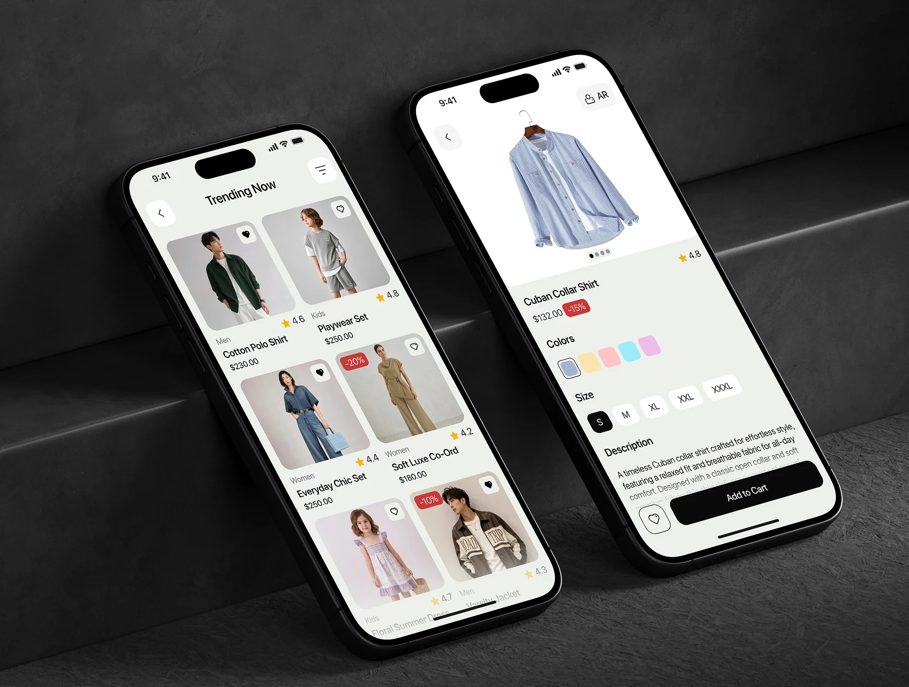 Vestiraa – Fashion E-Commerce App UI Kit 8