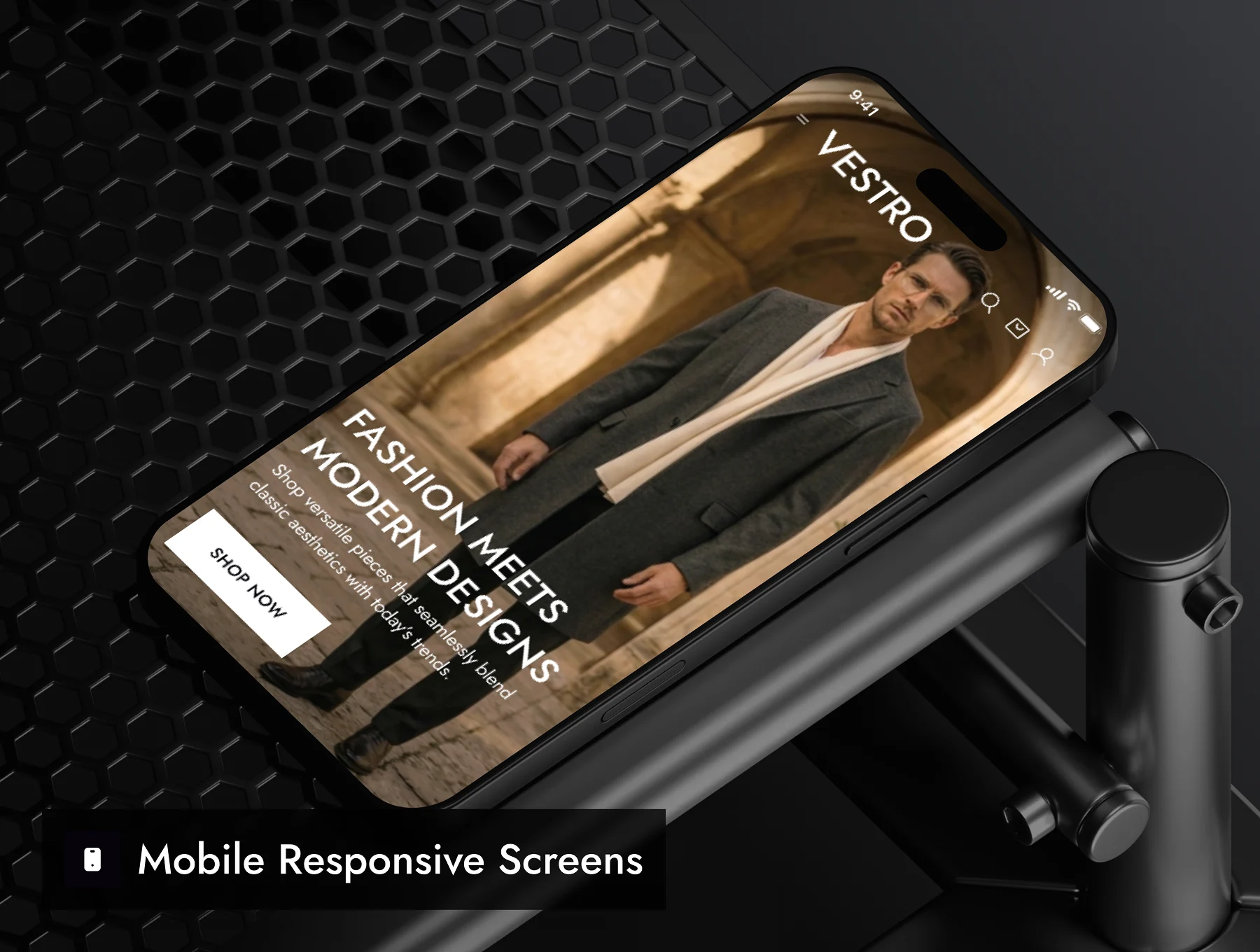 VESTRO - Shopping Ecommerce Website Framer Template 7