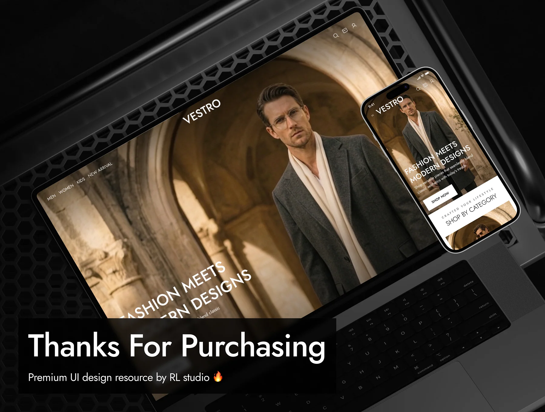 VESTRO - Shopping Ecommerce Website UI Kit 8