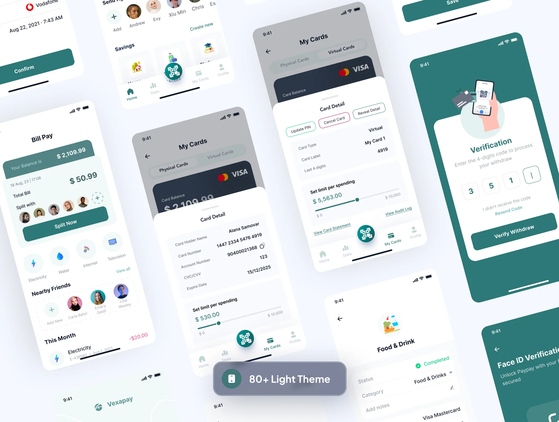 Vexapay - Finance Mobile App UI Kit 5