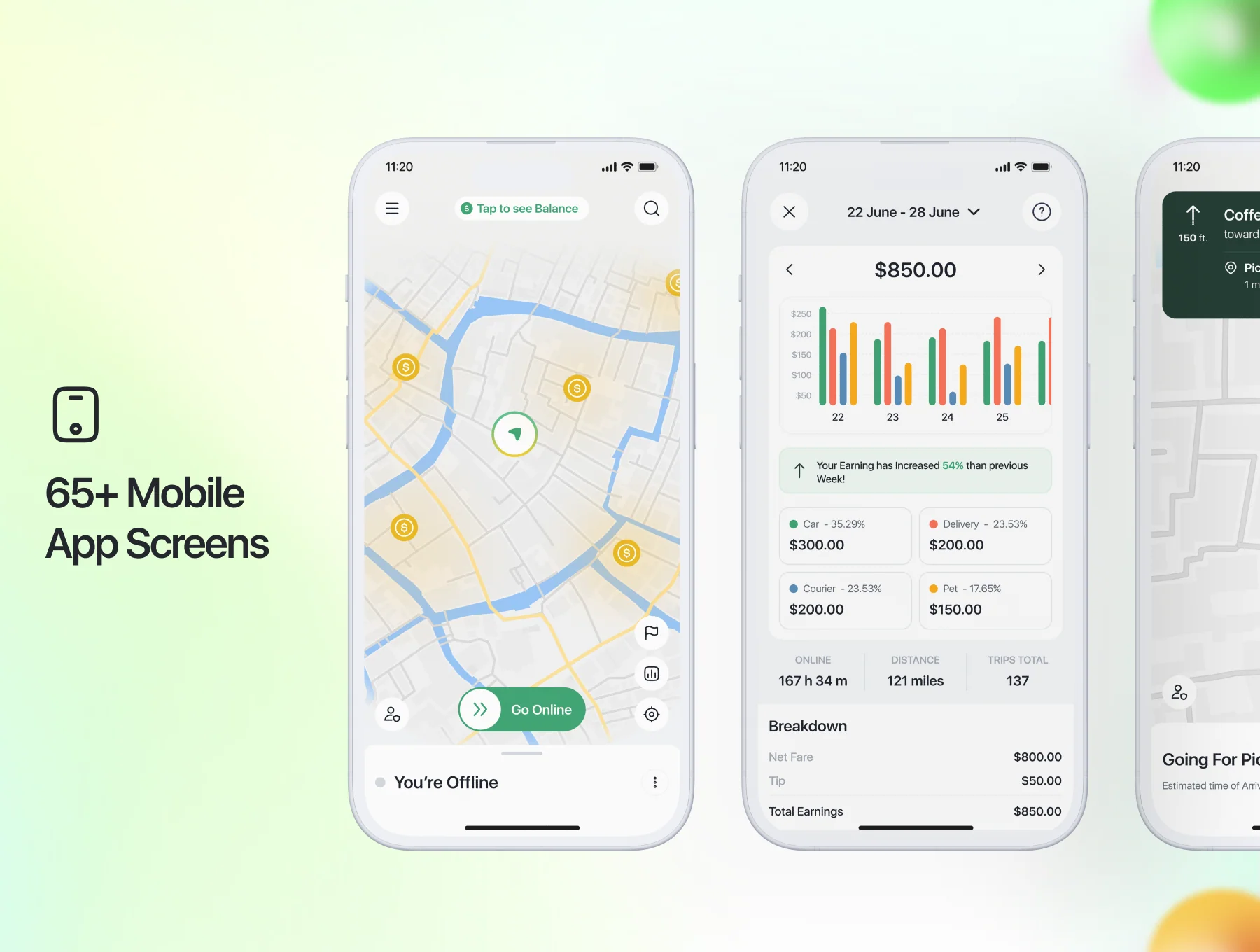 Veyo Drive Mobile App Ui Kit 6