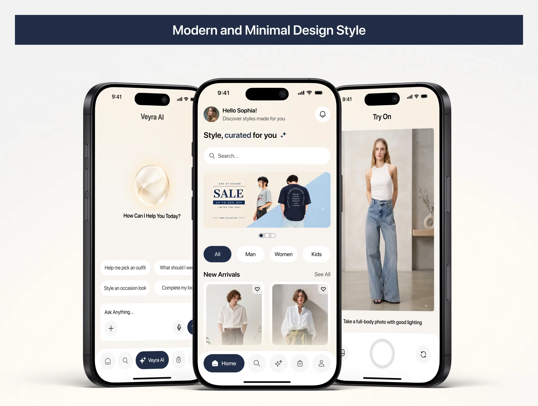 Veyra - AI Fashion & Virtual Try-On App 5