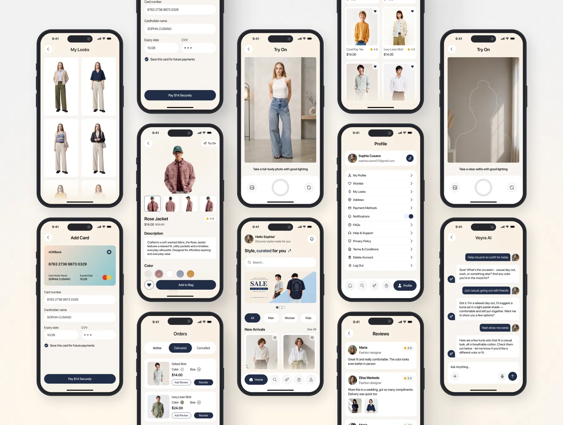 Veyra - AI Fashion & Virtual Try-On App 6