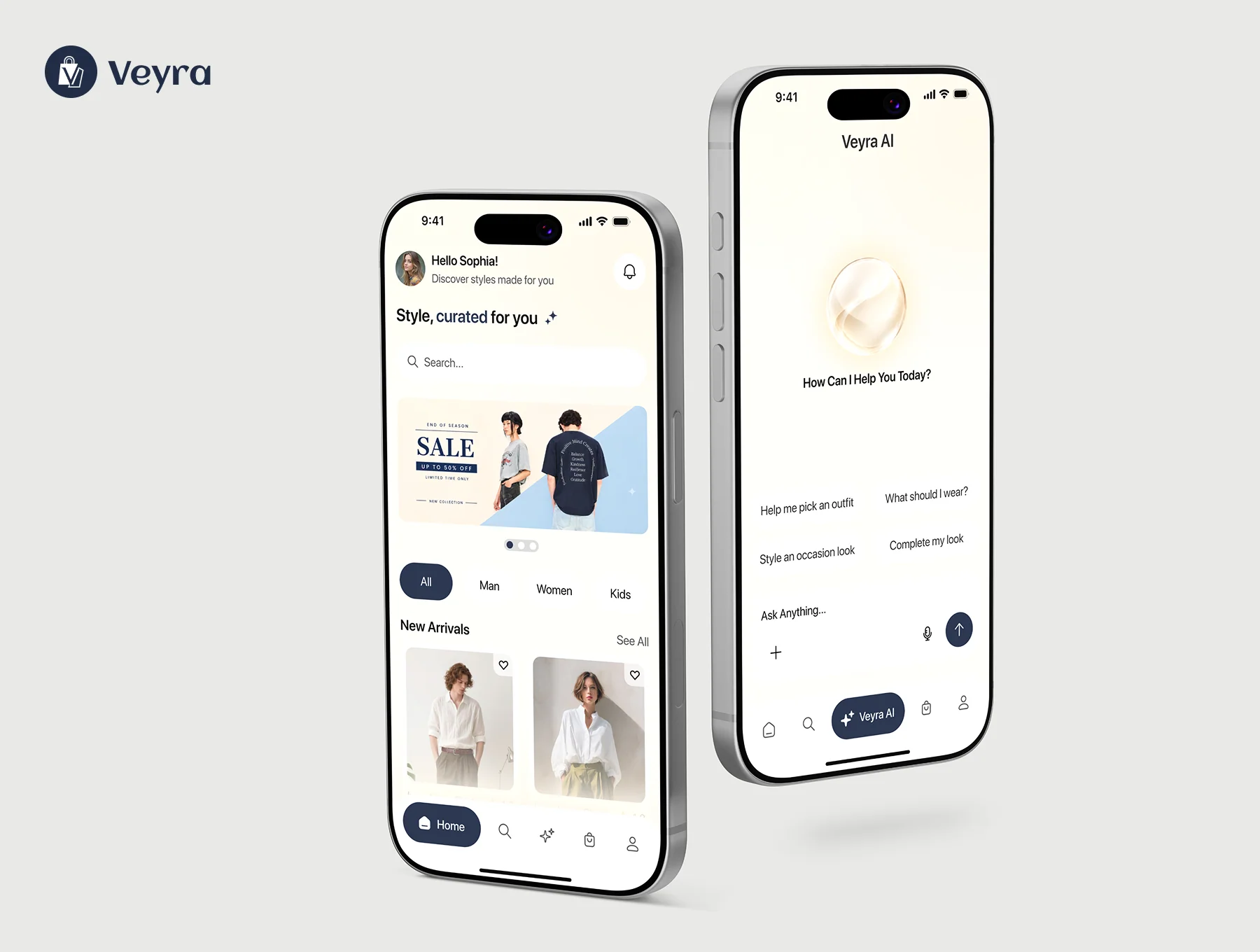 Veyra - AI Fashion & Virtual Try-On App 8