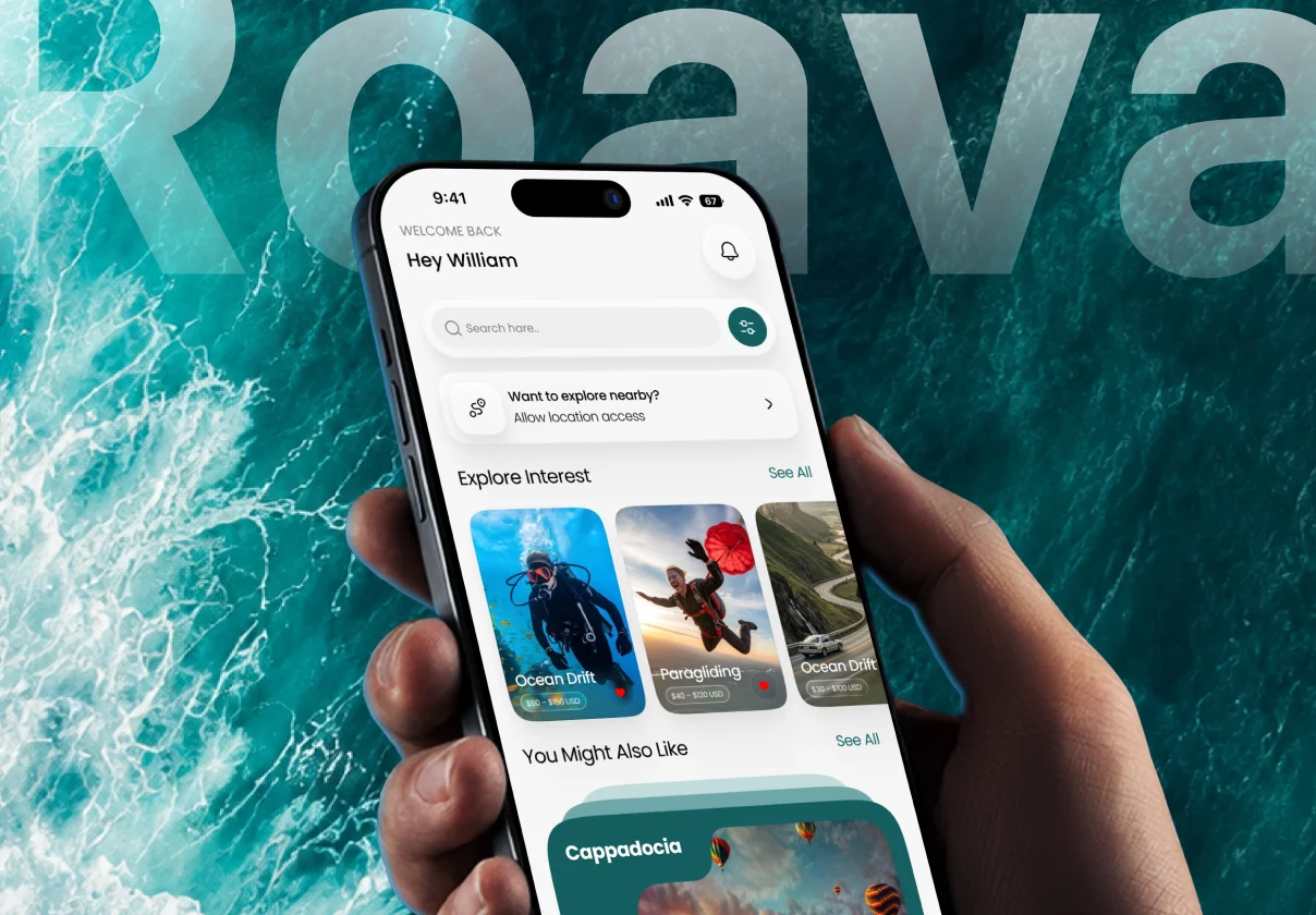 Via - Travel Mobile App Re-Design UI KIT