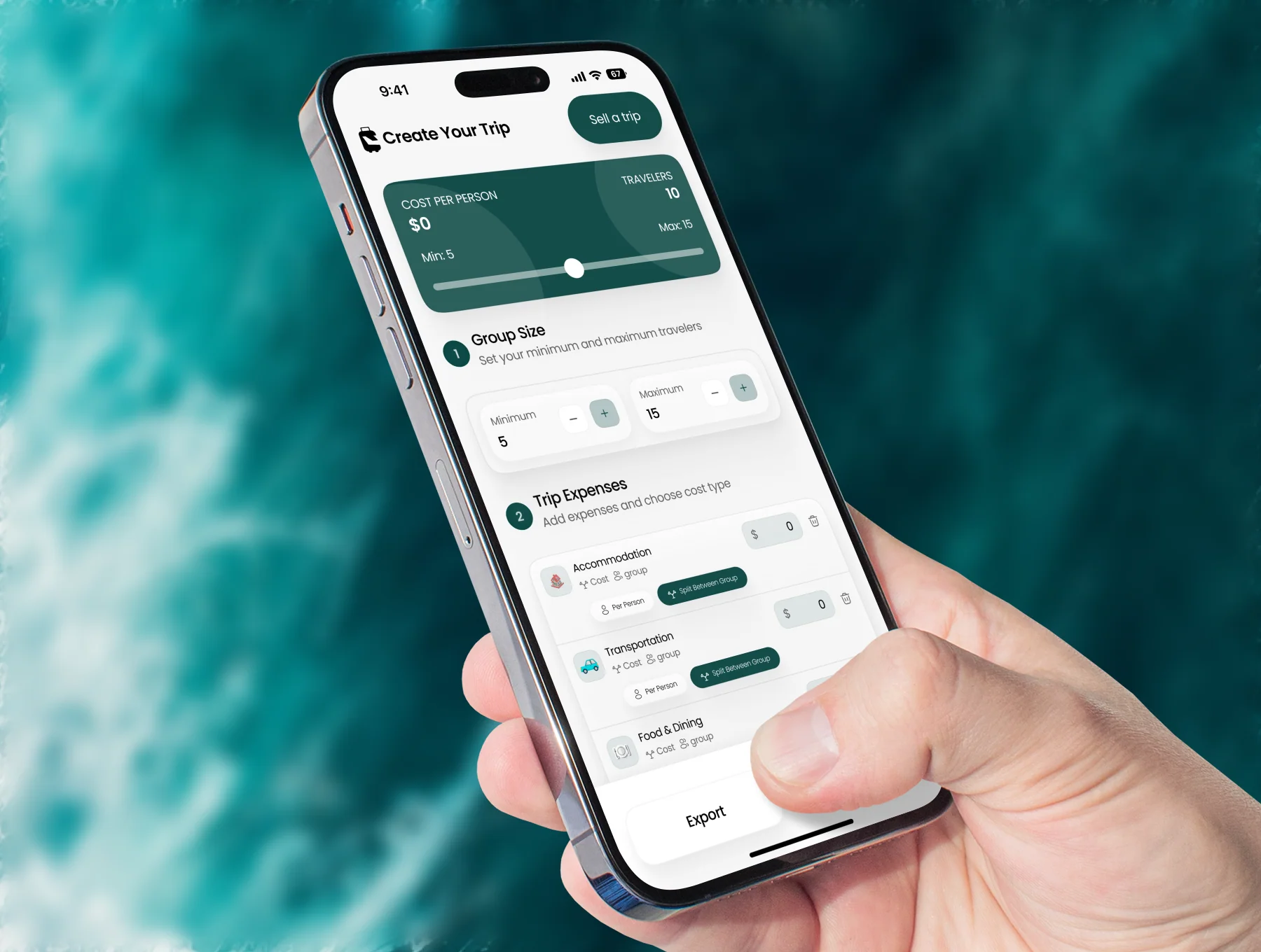 Via - Travel Mobile App Re-Design UI KIT 5